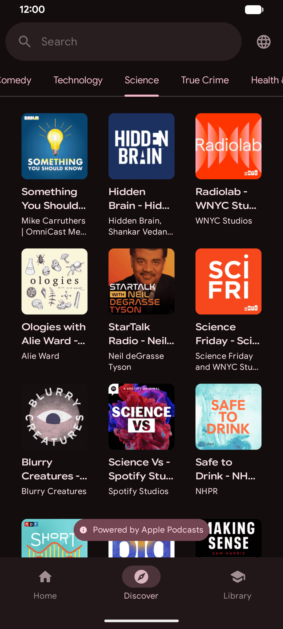 Скриншот 4 — podium (Podcasts)