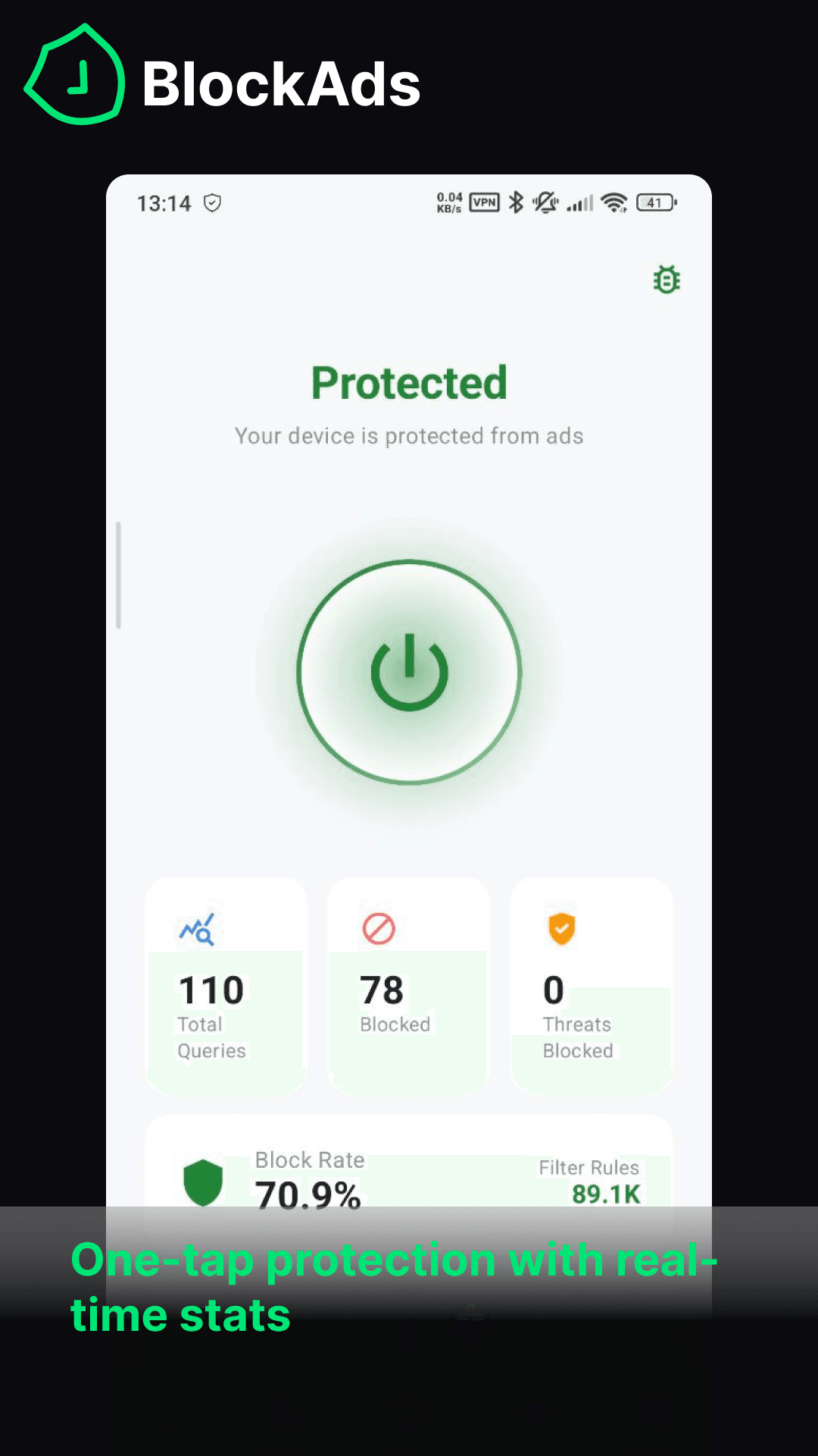 Скриншот 2 — BlockAds: Clean Internet