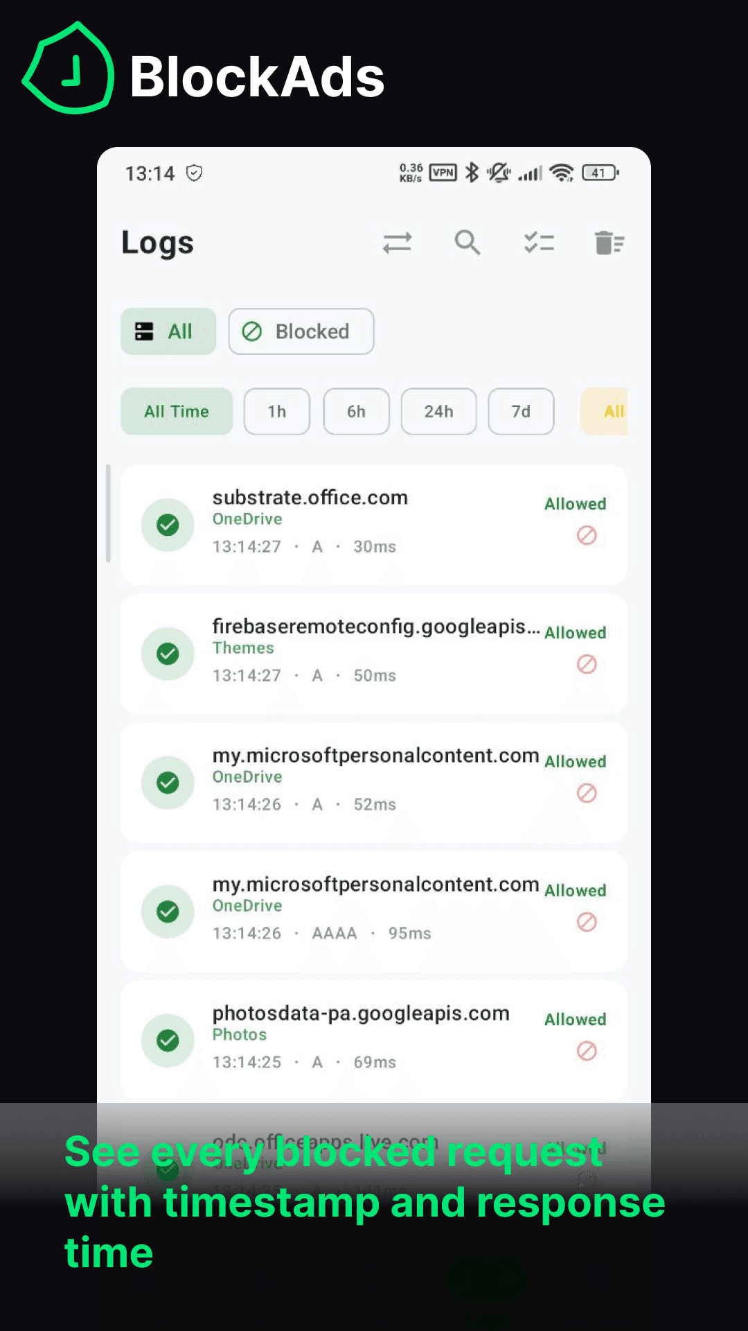 Скриншот 5 — BlockAds: Clean Internet