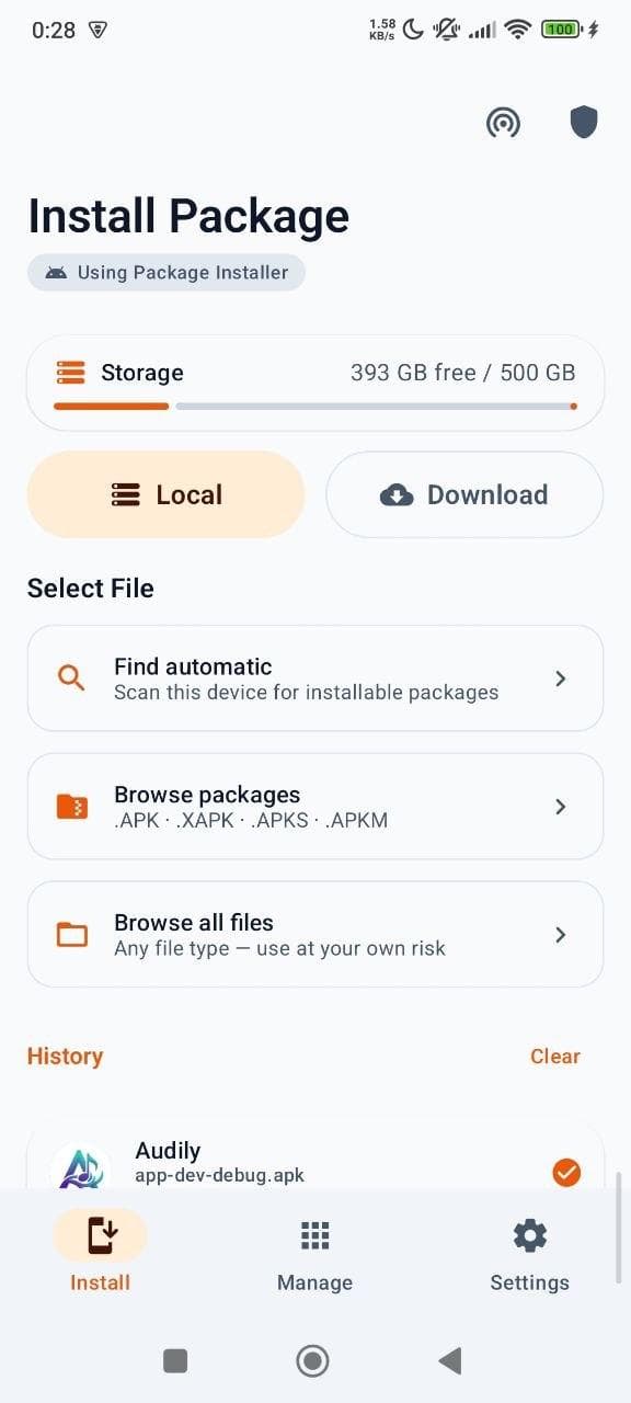 Скриншот 2 — Universal Installer