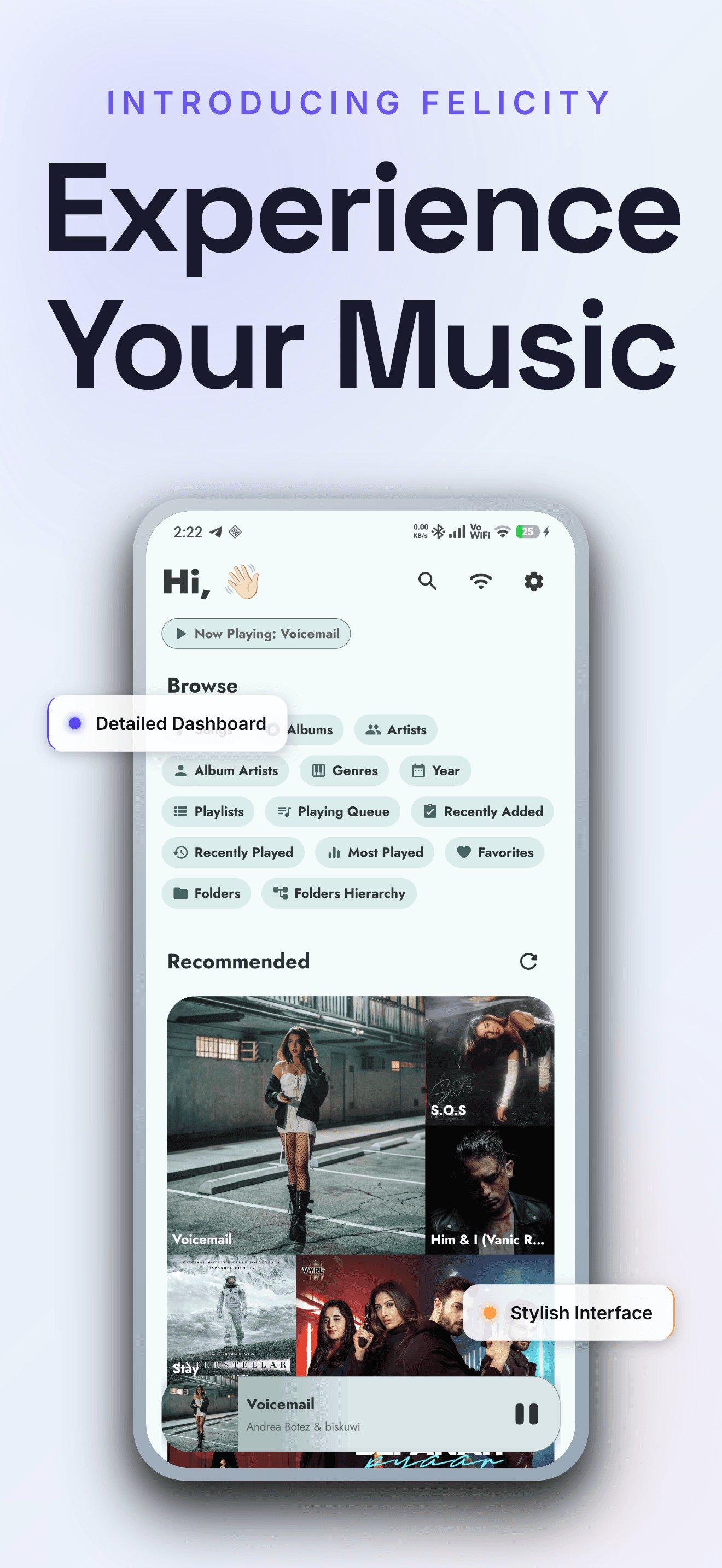 Скриншот 1 — Felicity Music Player (Trial)