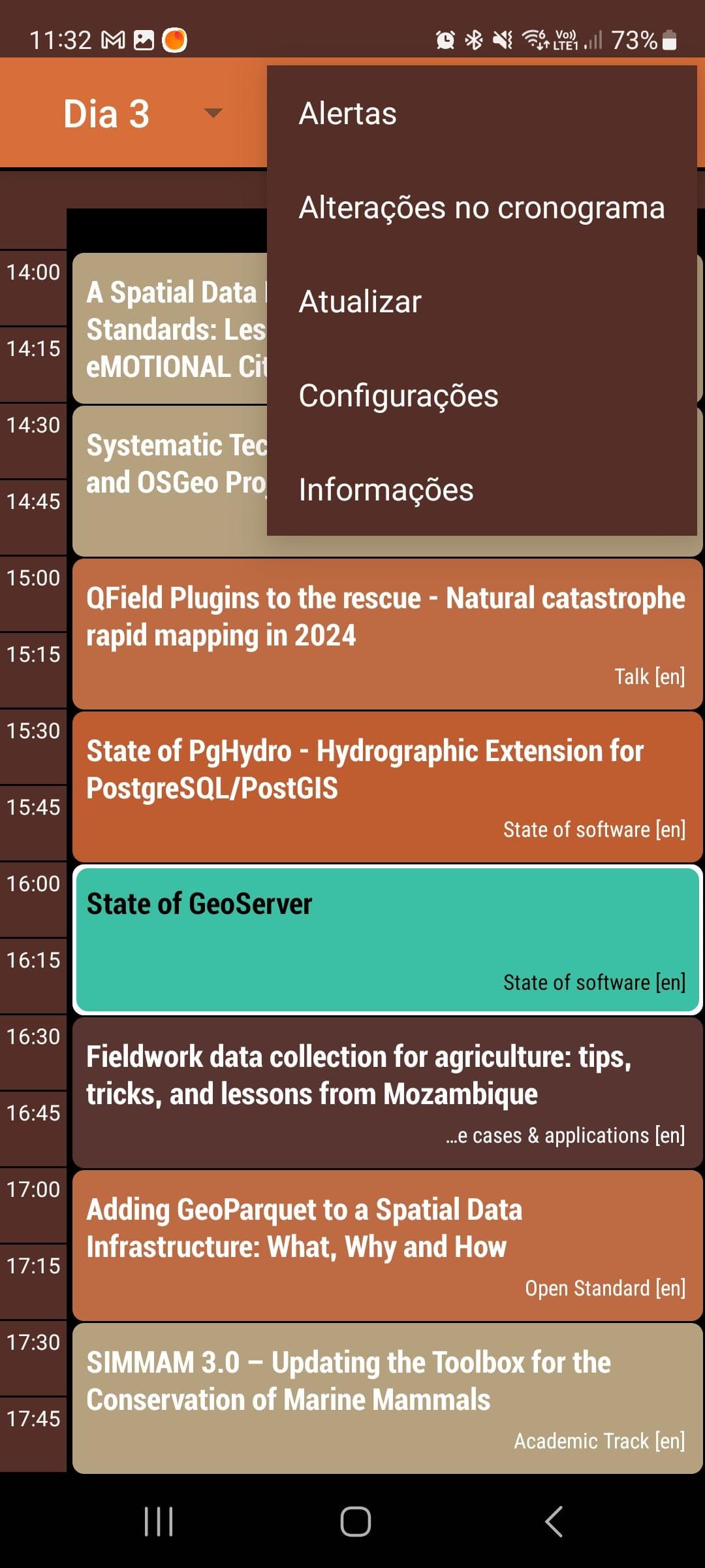 Скриншот 5 — FOSS4G 2024 Schedule