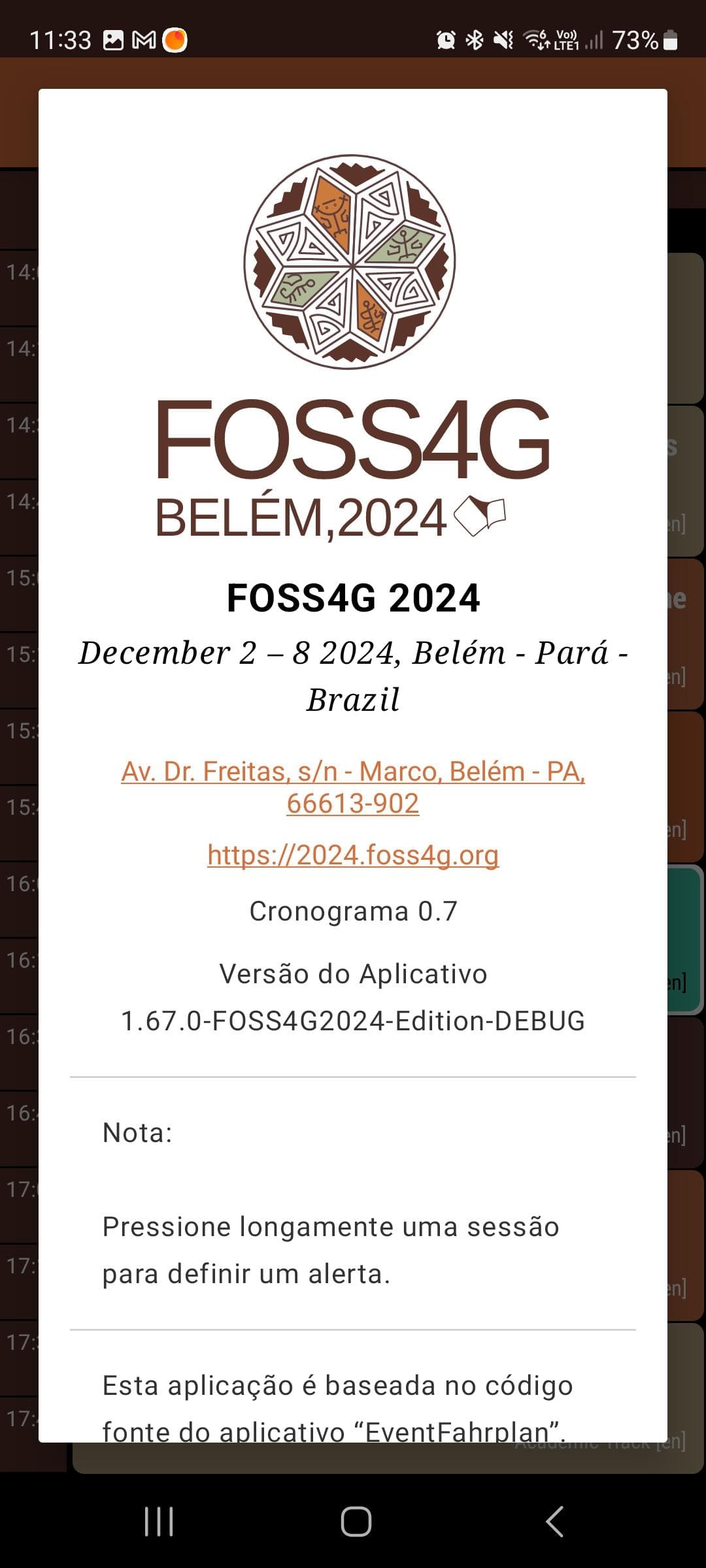Скриншот 6 — FOSS4G 2024 Schedule