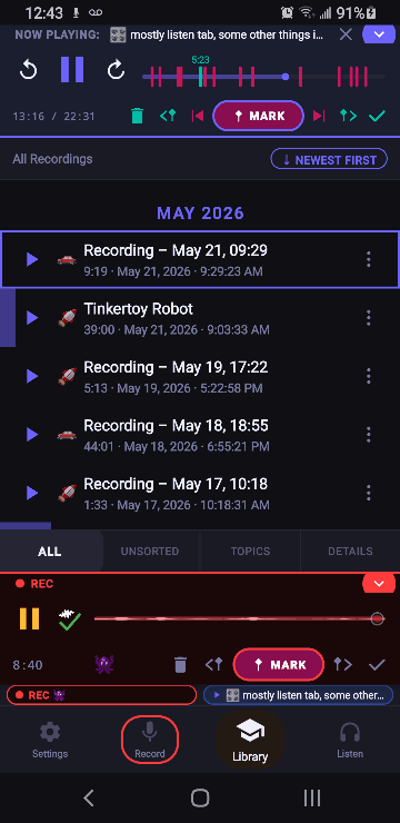 Скриншот 3 — SoundTree Recorder