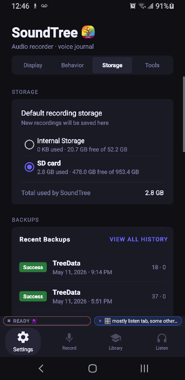 Скриншот 7 — SoundTree Recorder