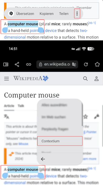 Скриншот 3 — Contextium
