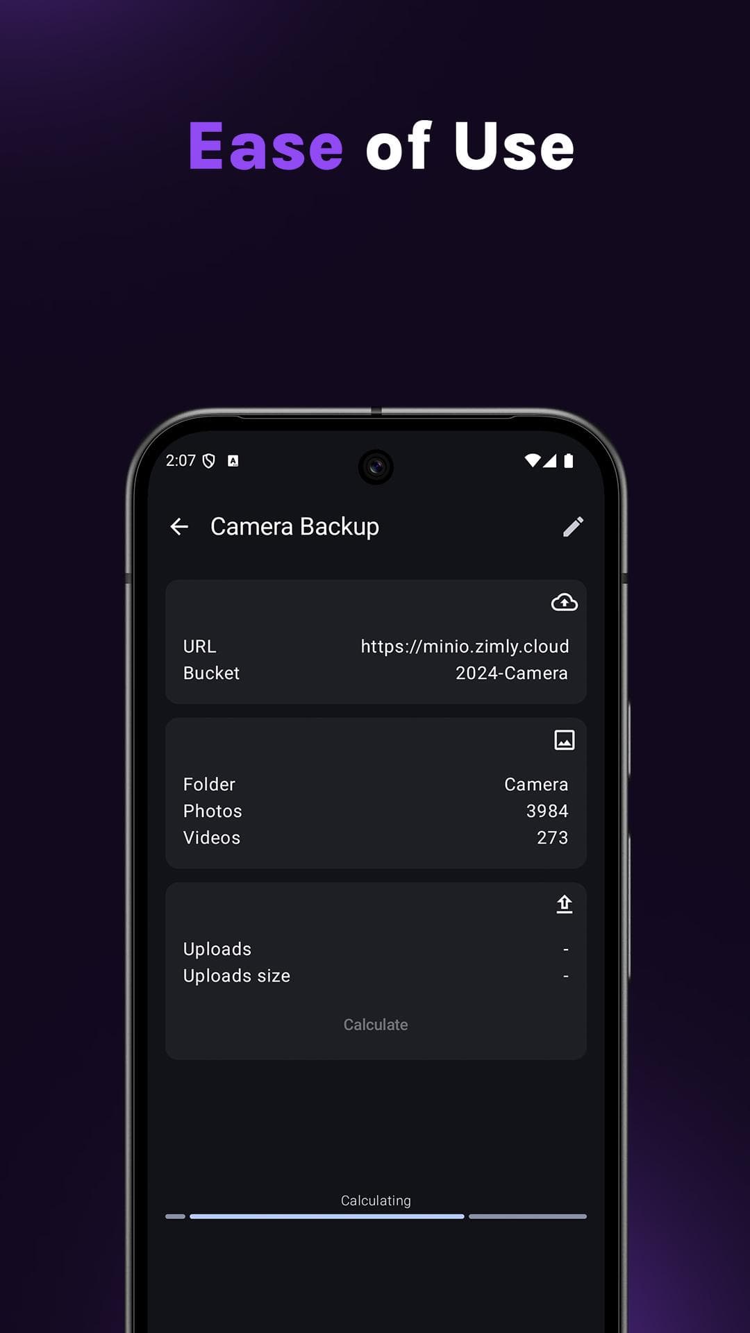 Скриншот 4 — Zimly S3 Backup