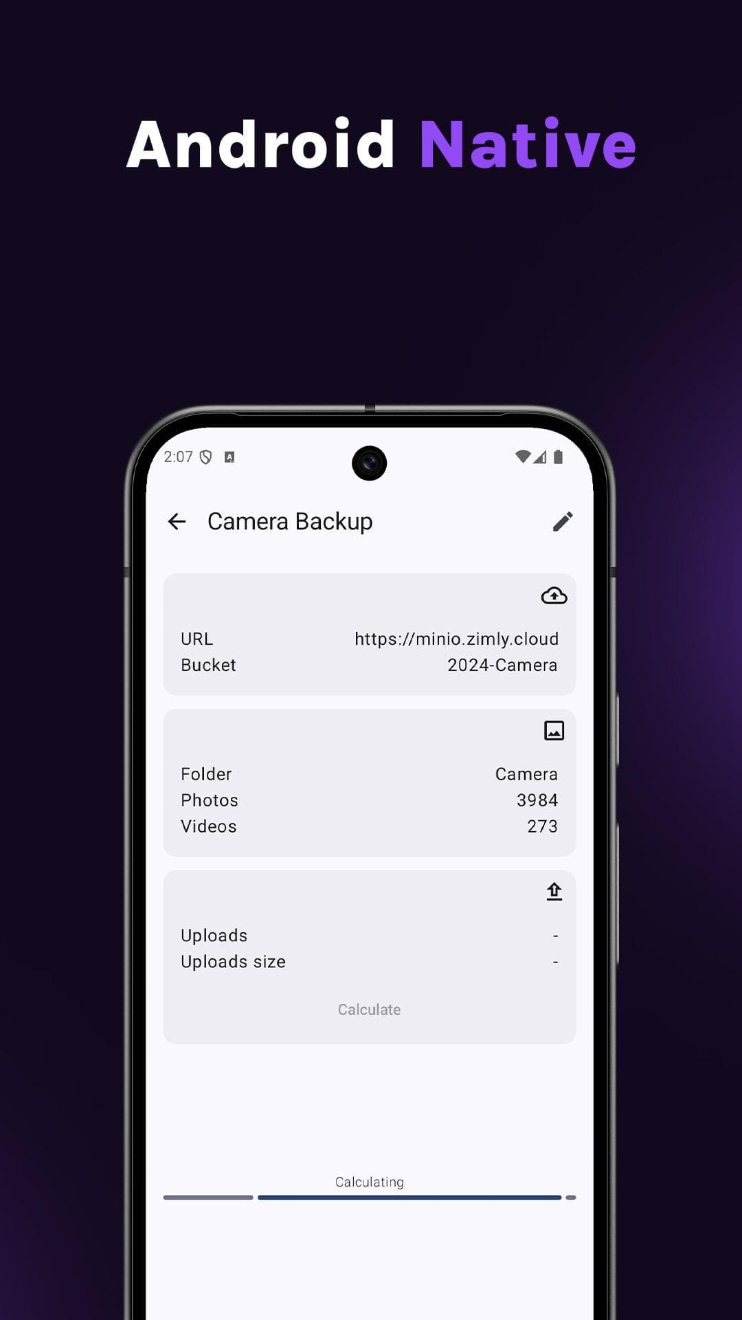 Скриншот 5 — Zimly S3 Backup