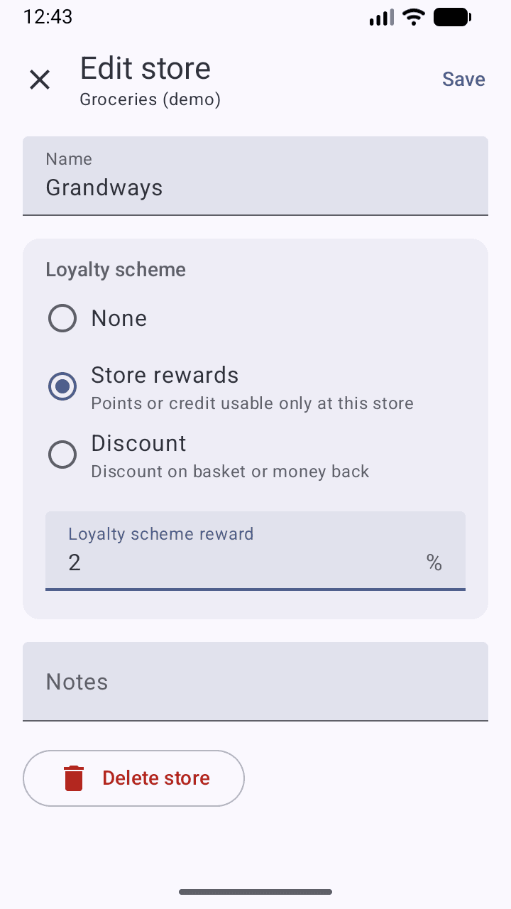 Скриншот 5 — My Price Log