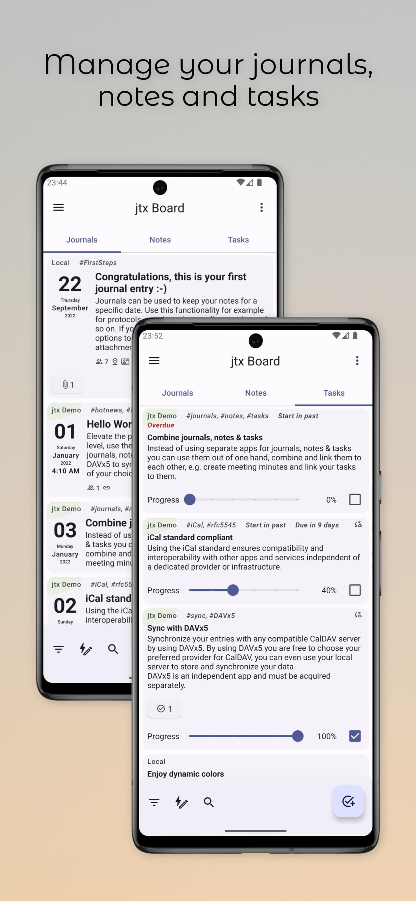 Скриншот 6 — jtx Board journals|notes|tasks