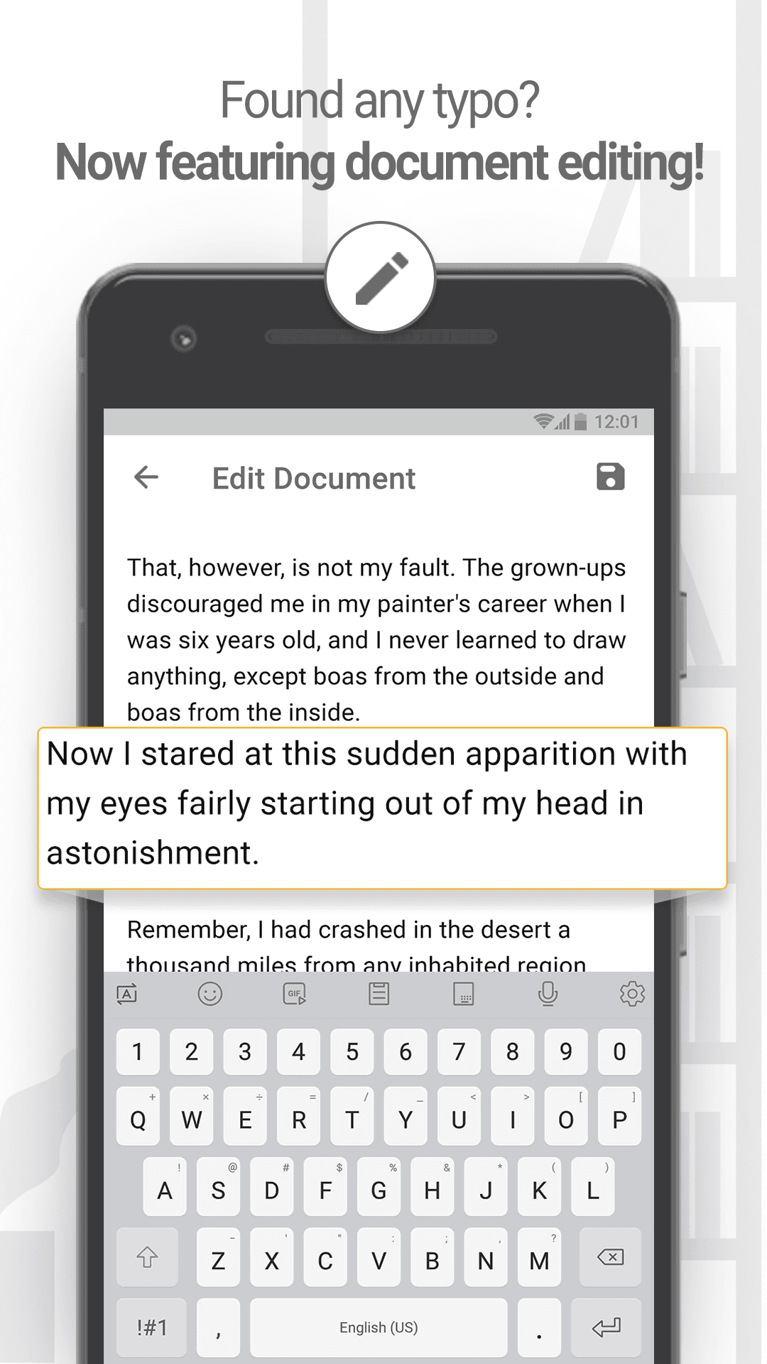 Скриншот 2 — OpenDocument Reader