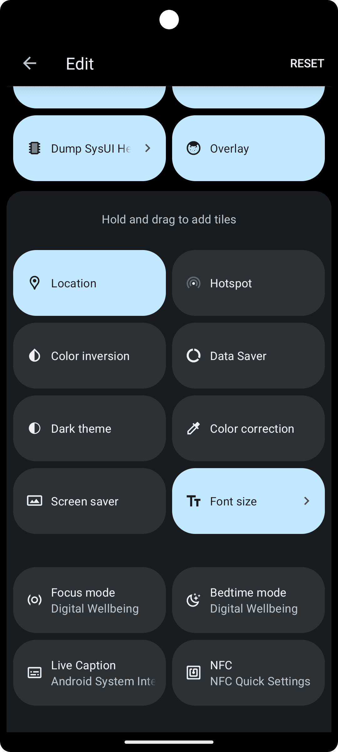 Скриншот 2 — NFC Quick Settings
