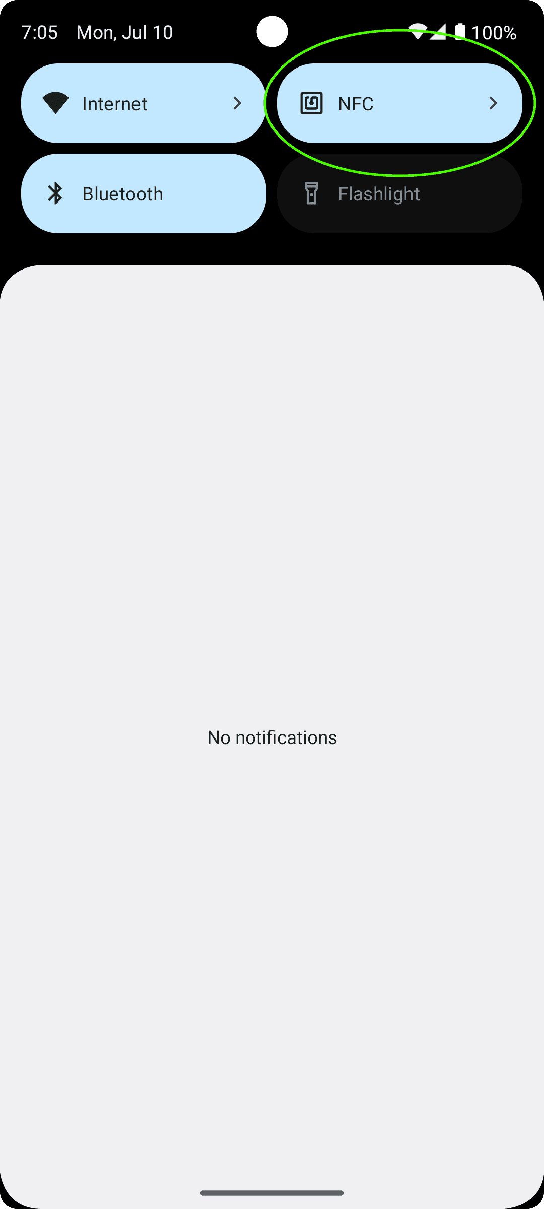 Скриншот 3 — NFC Quick Settings