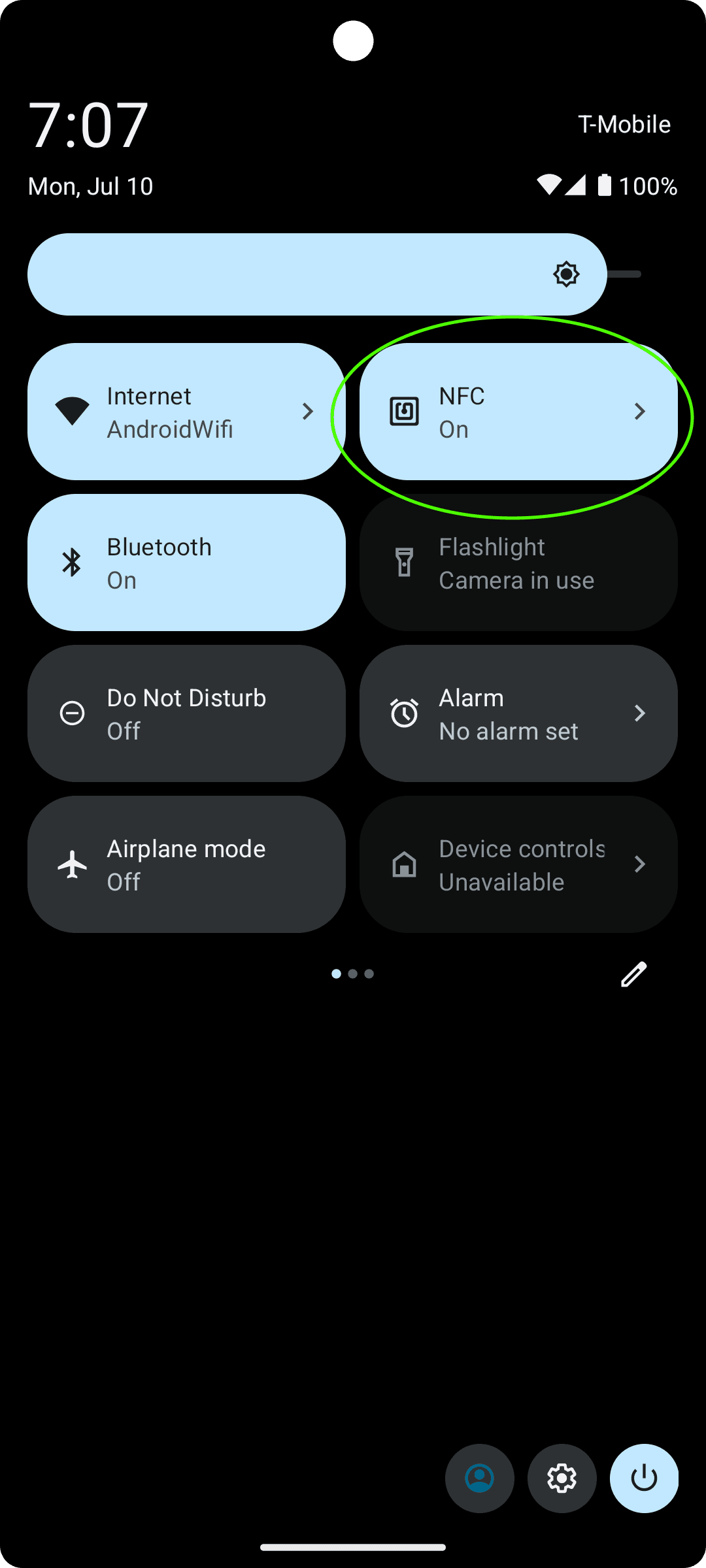 Скриншот 5 — NFC Quick Settings