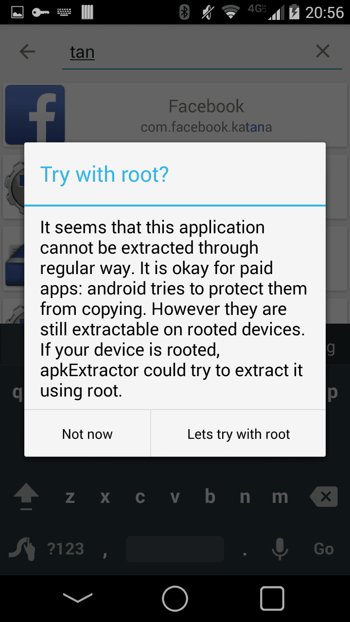 Скриншот 1 — Apk Extractor