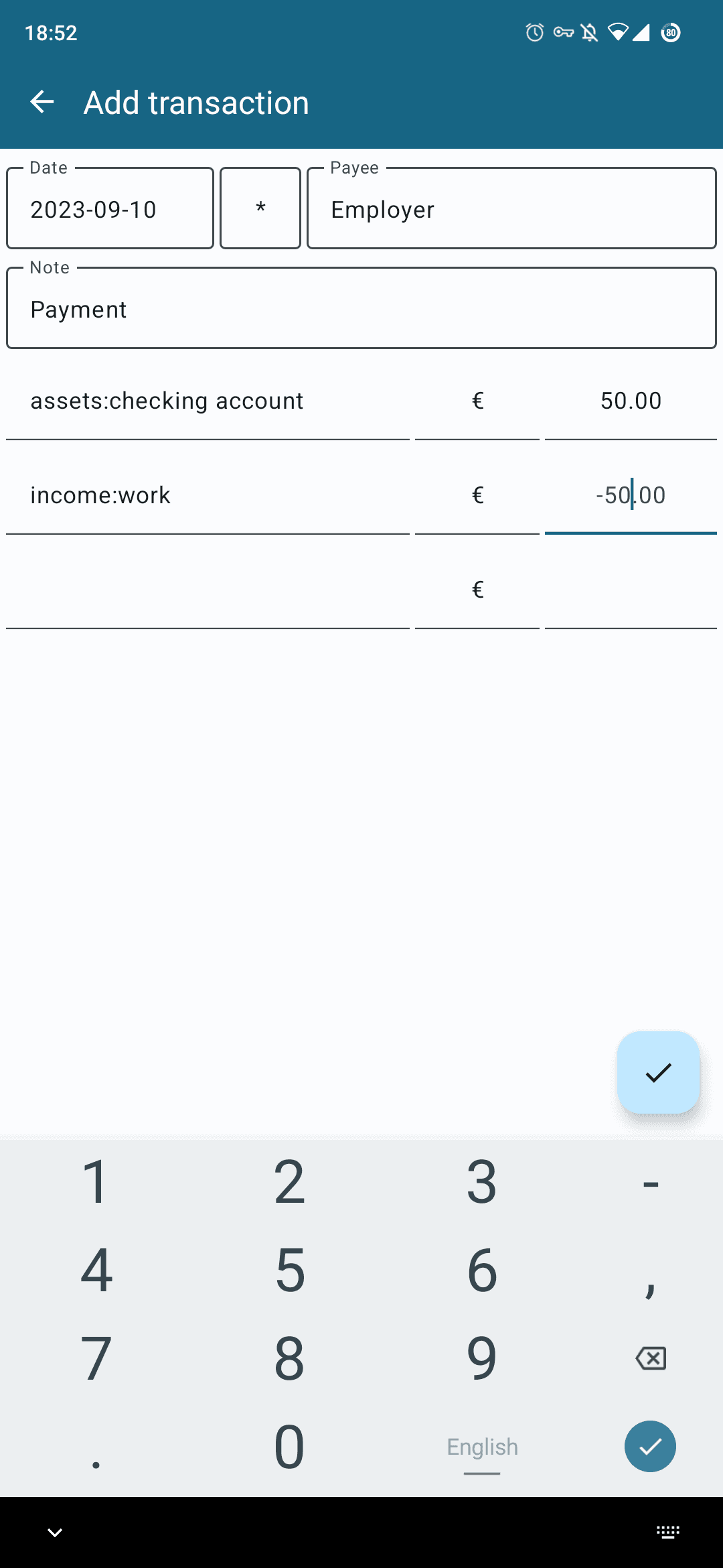 Скриншот 3 — NanoLedger