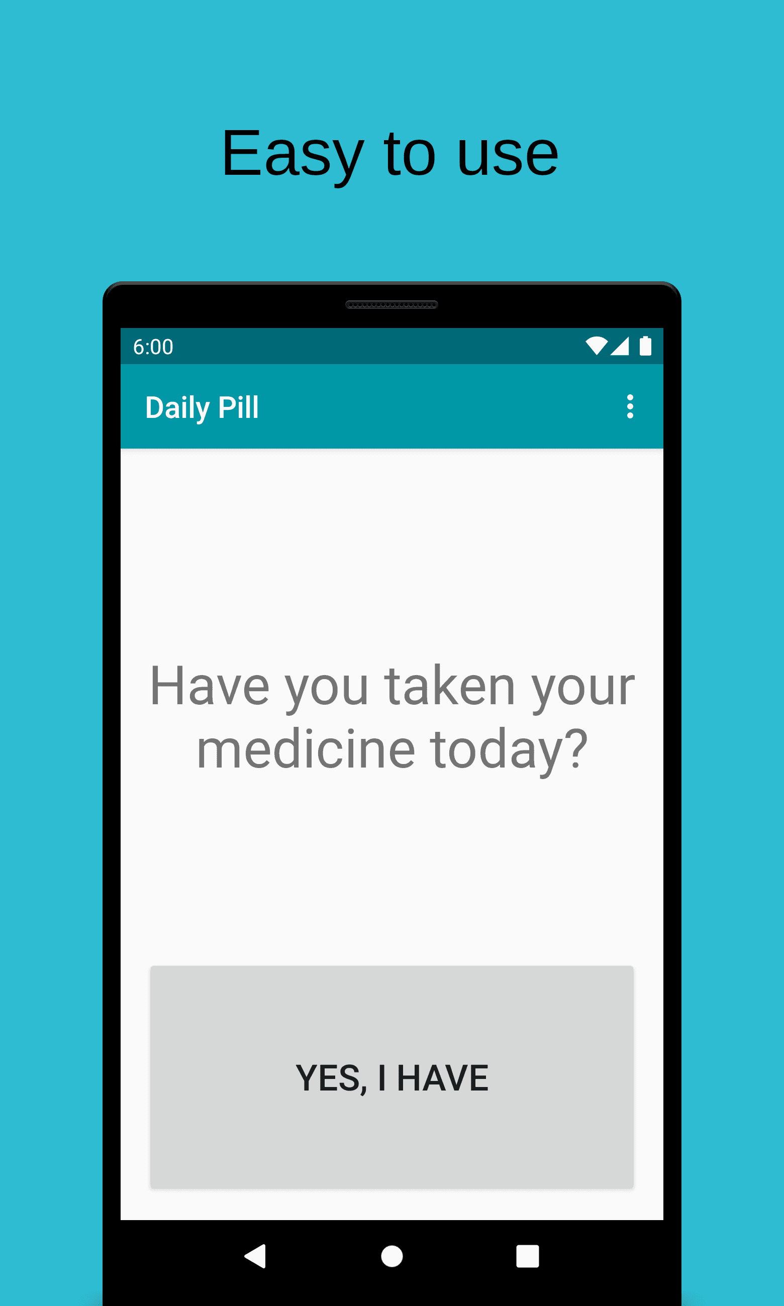 Скриншот 1 — Daily Pill — Medication Reminder