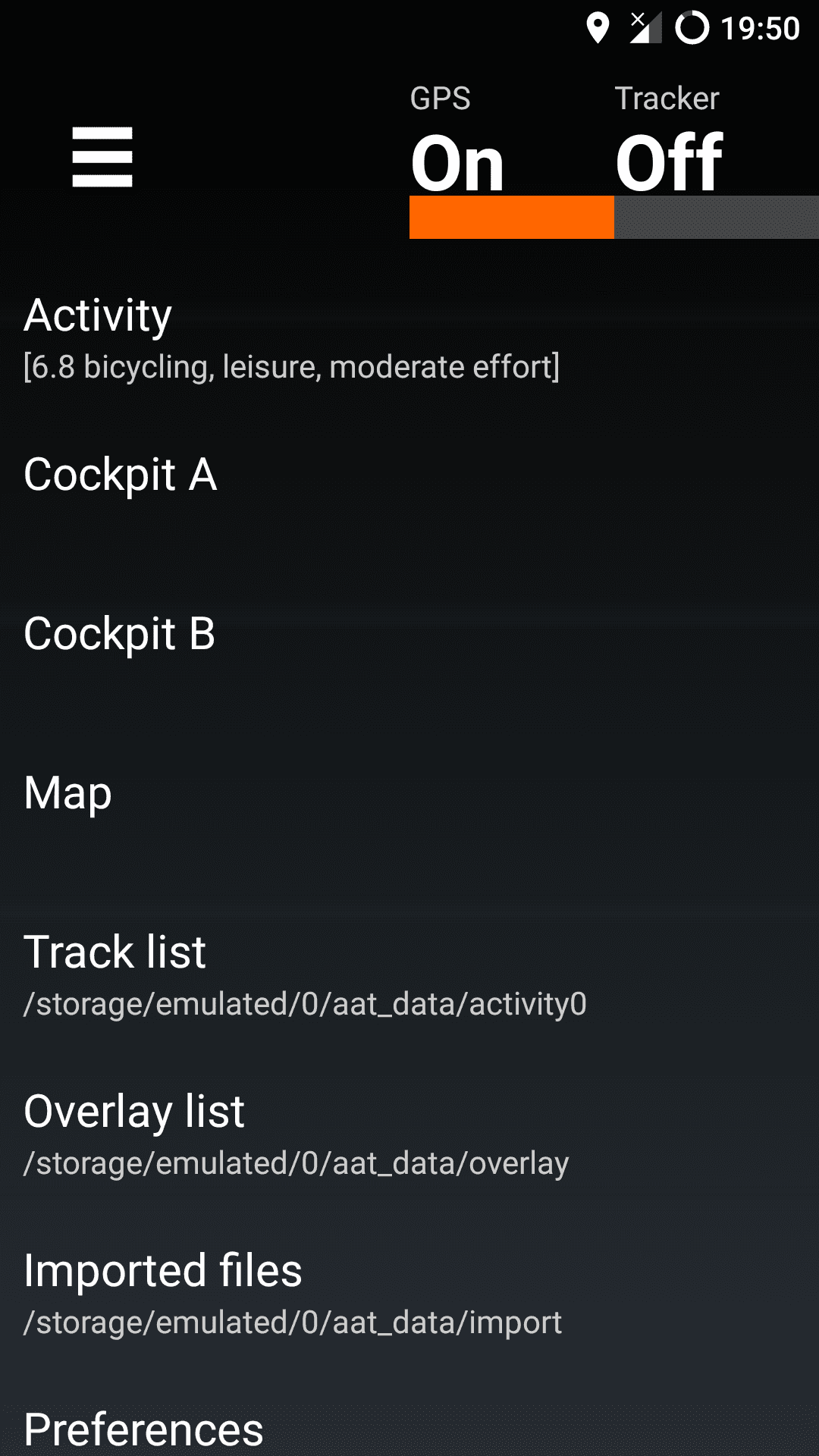 Скриншот 2 — AAT Another Activity Tracker