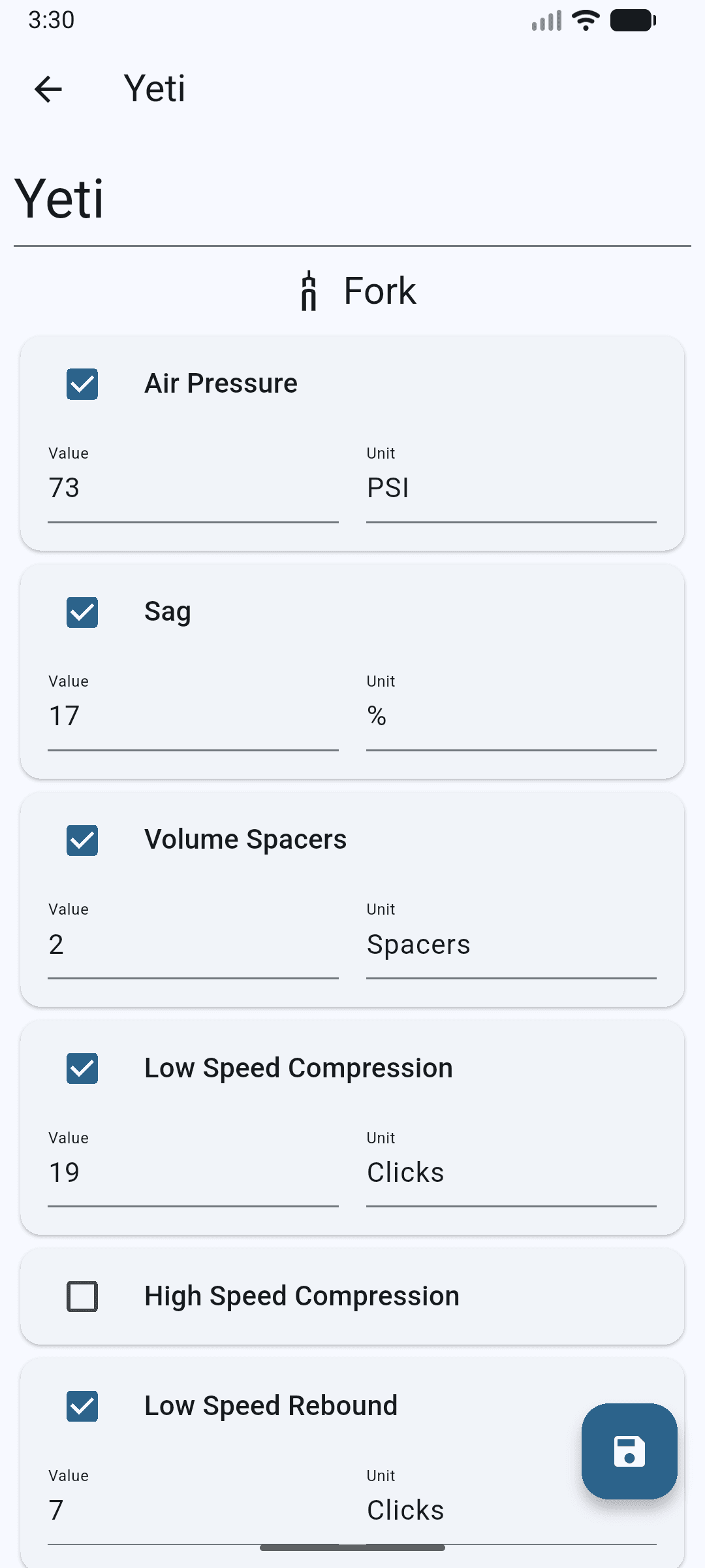 Скриншот 4 — Suspension Setup