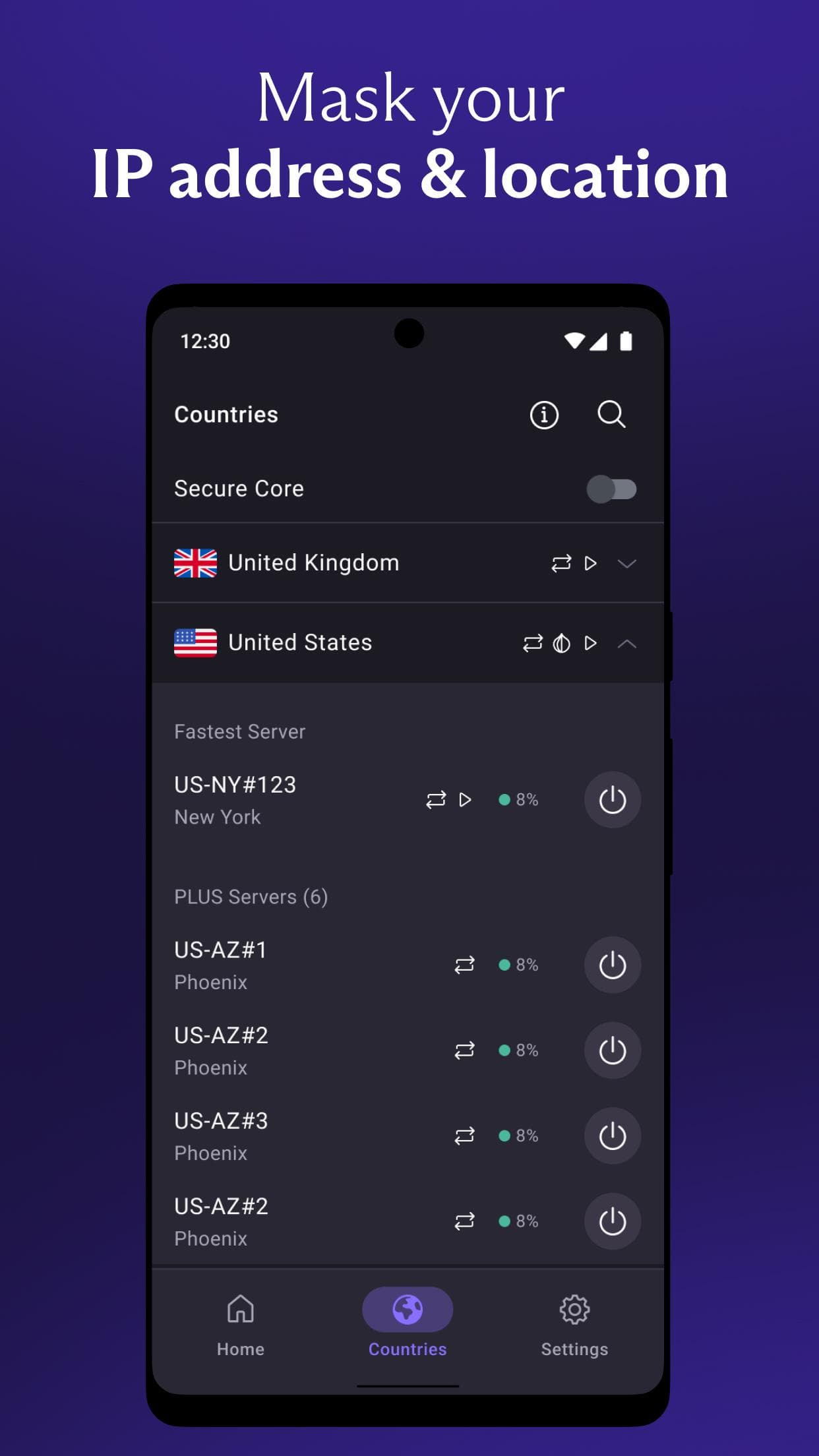 Скриншот 7 — Proton VPN - Secure and Free VPN