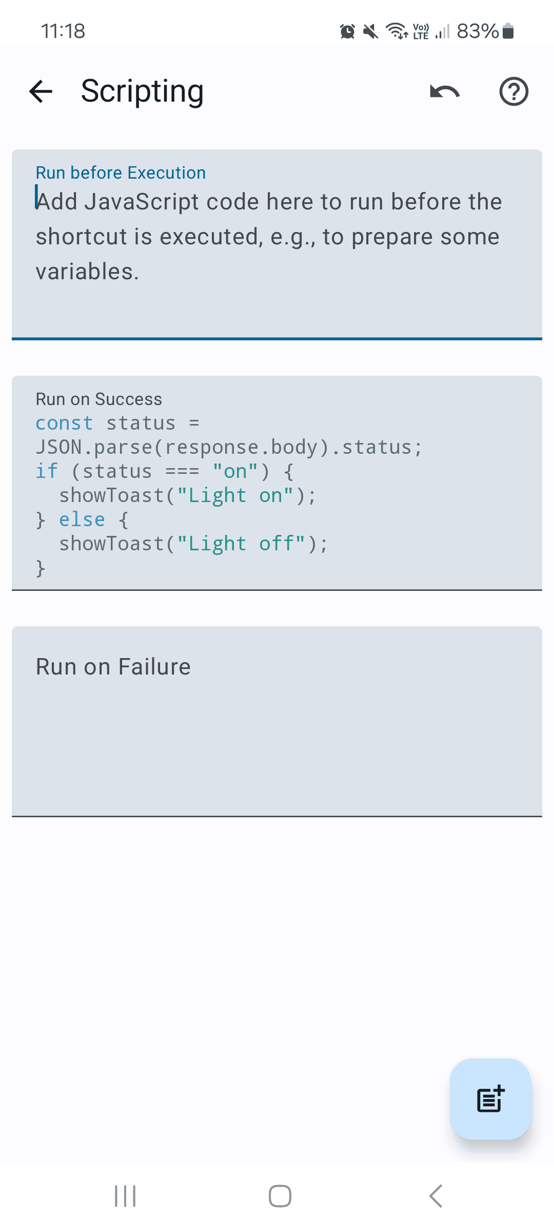 Скриншот 5 — HTTP Request Shortcuts