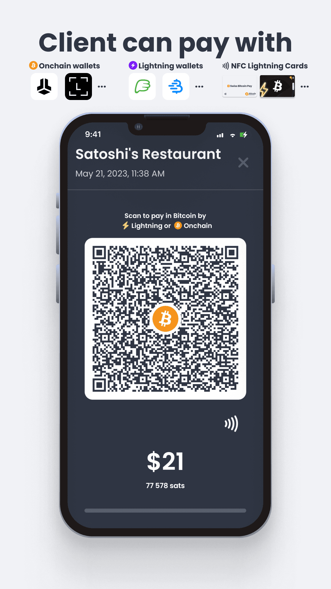 Скриншот 2 — Swiss Bitcoin Pay