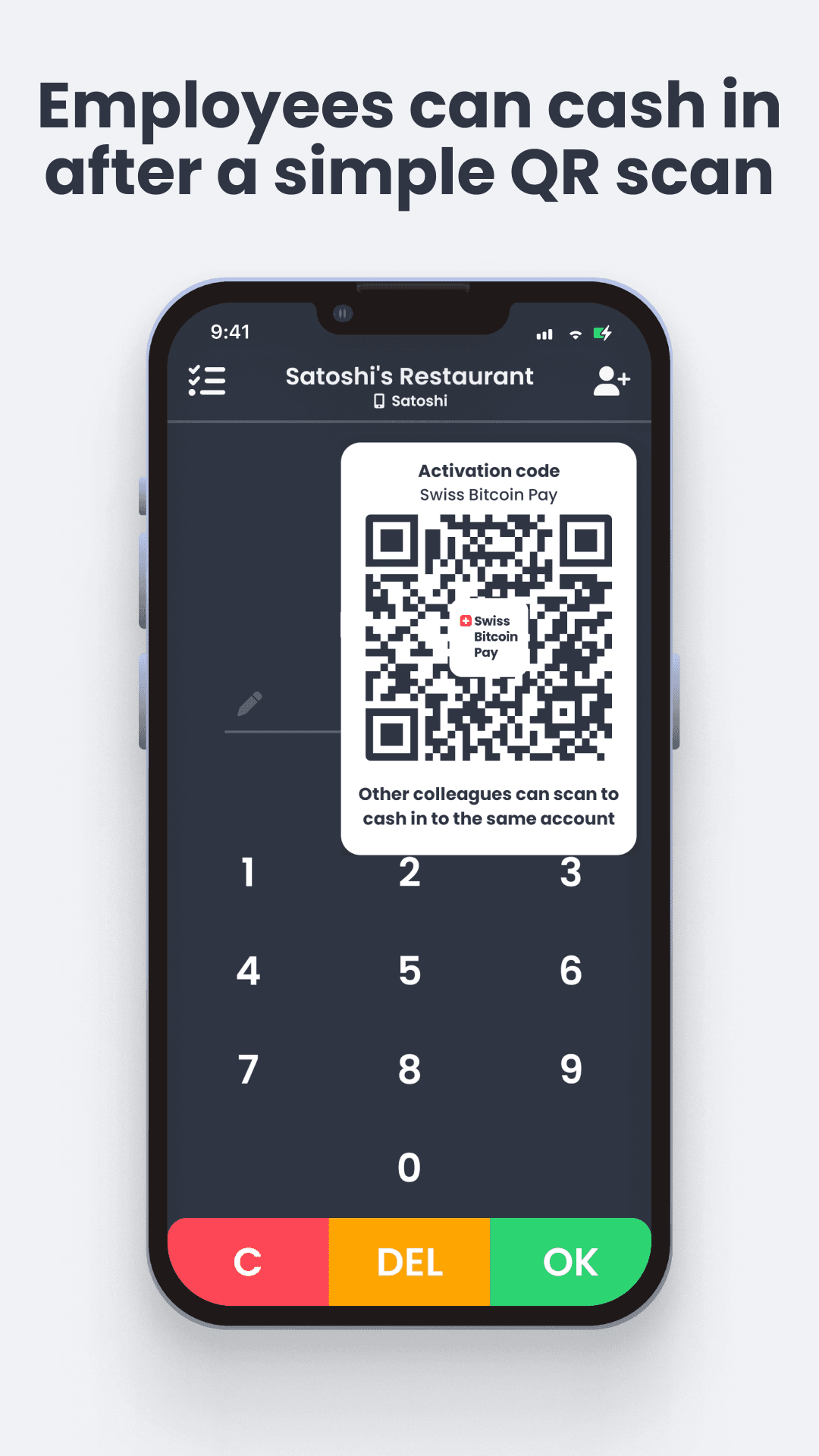Скриншот 5 — Swiss Bitcoin Pay