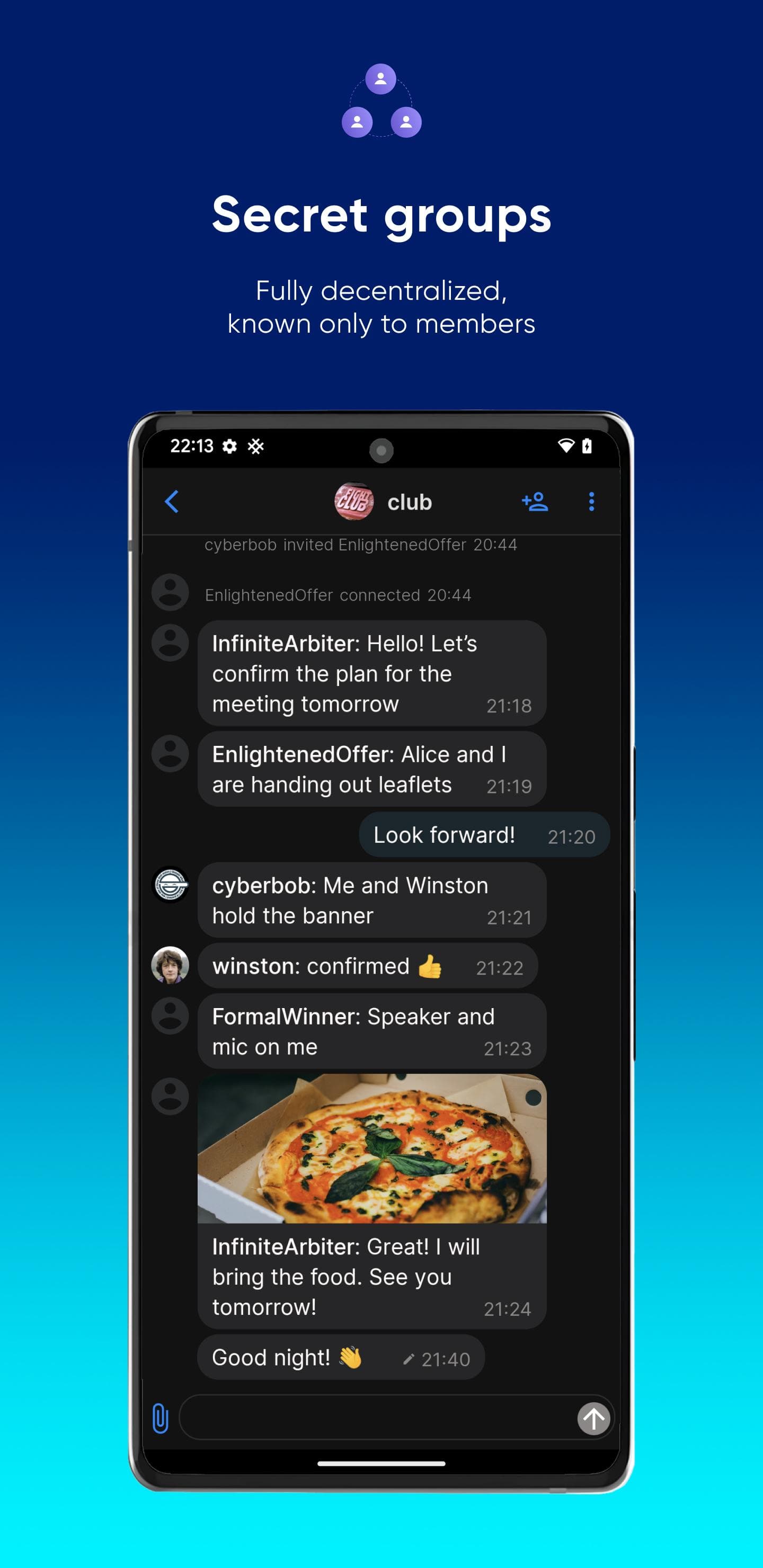 Скриншот 4 — SimpleX Chat