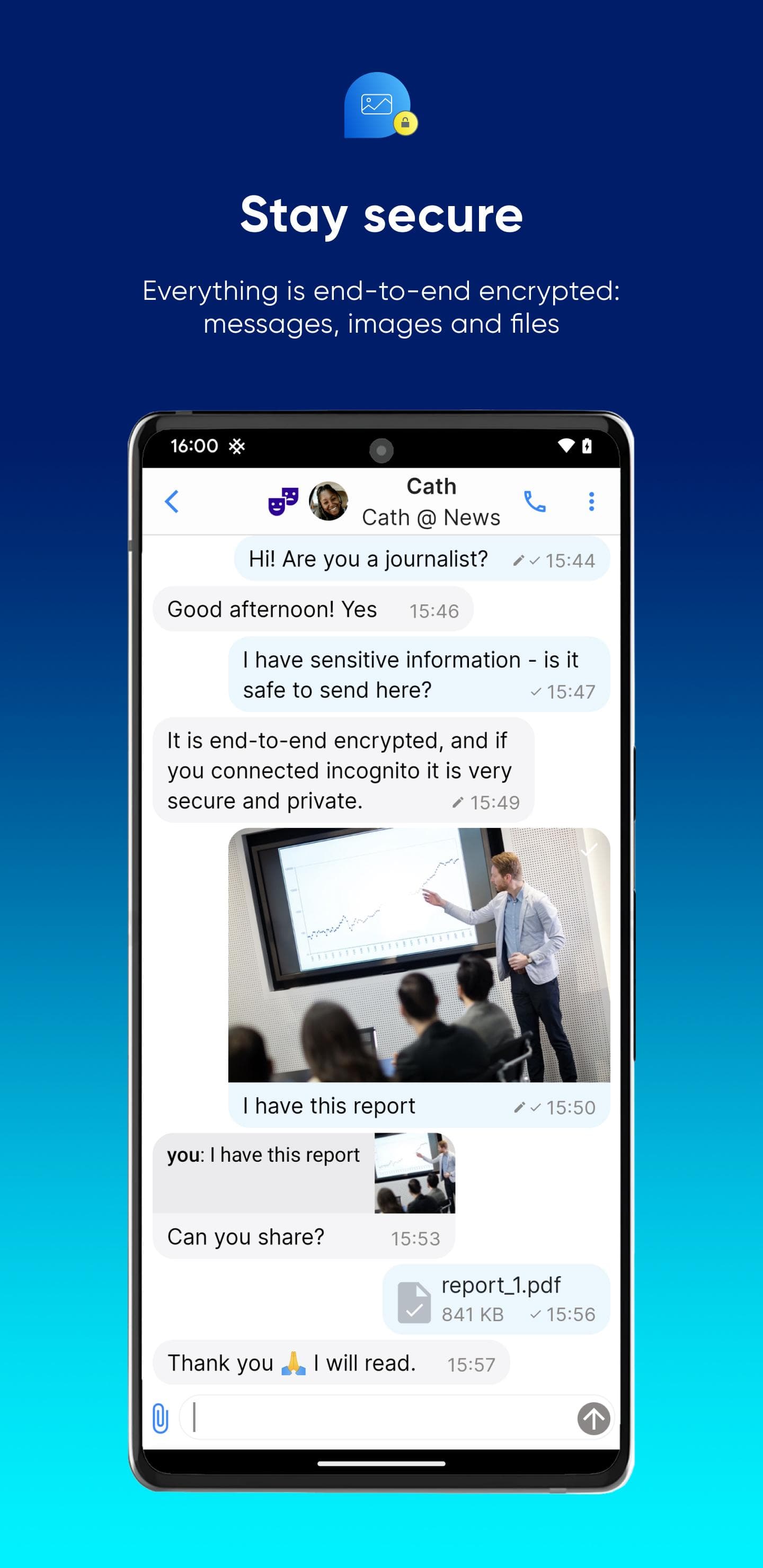Скриншот 5 — SimpleX Chat