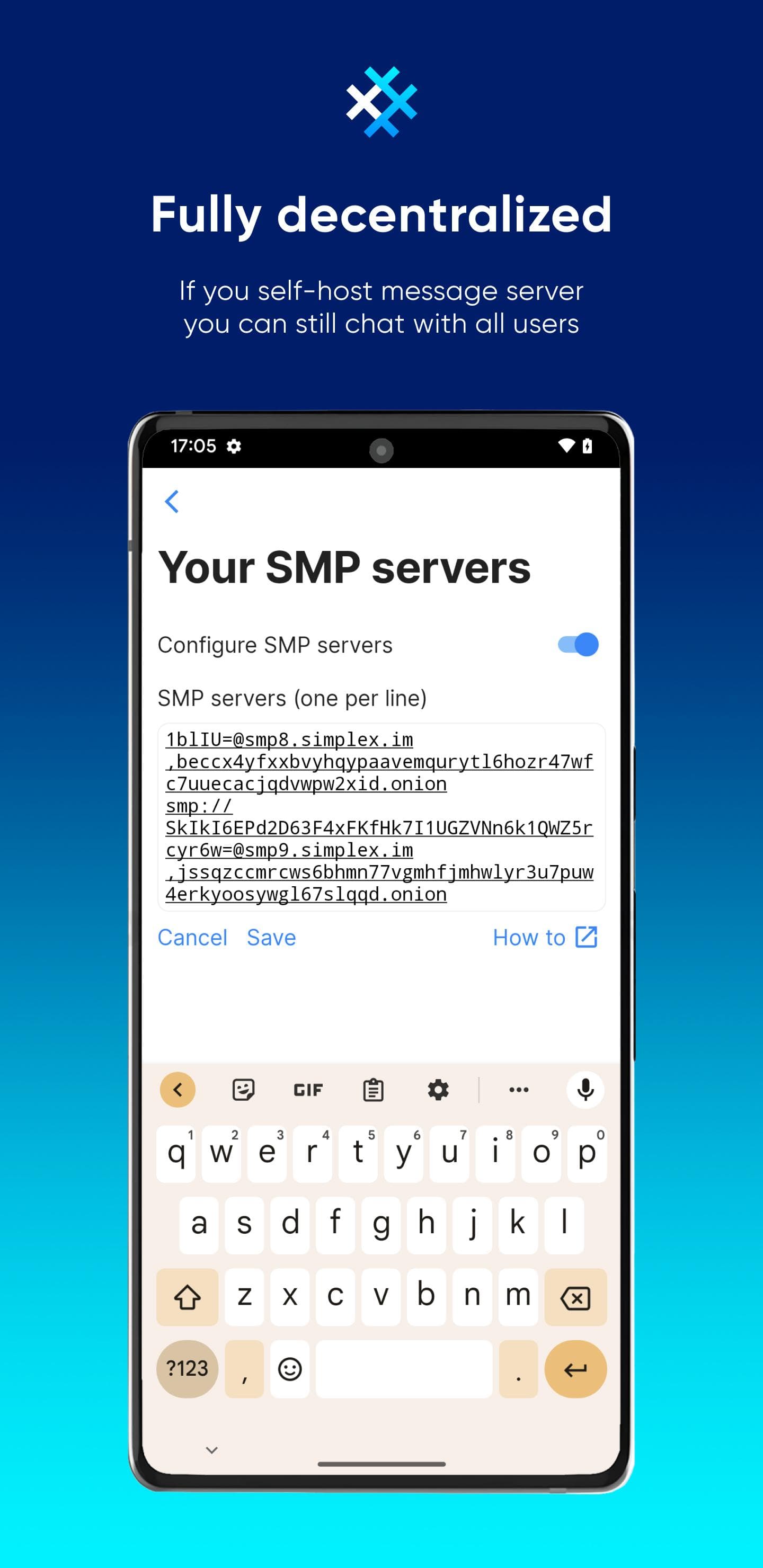 Скриншот 8 — SimpleX Chat
