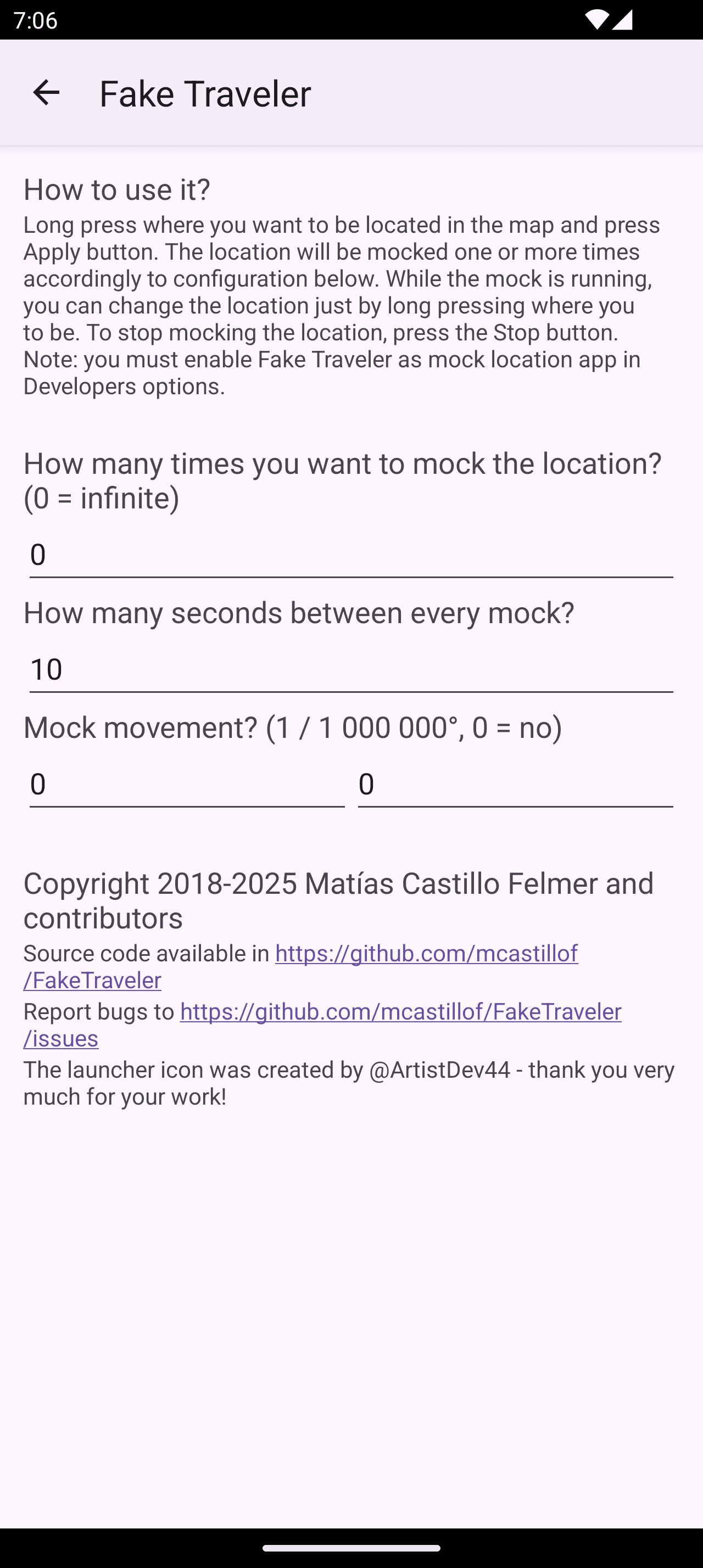 Скриншот 3 — FakeTraveler