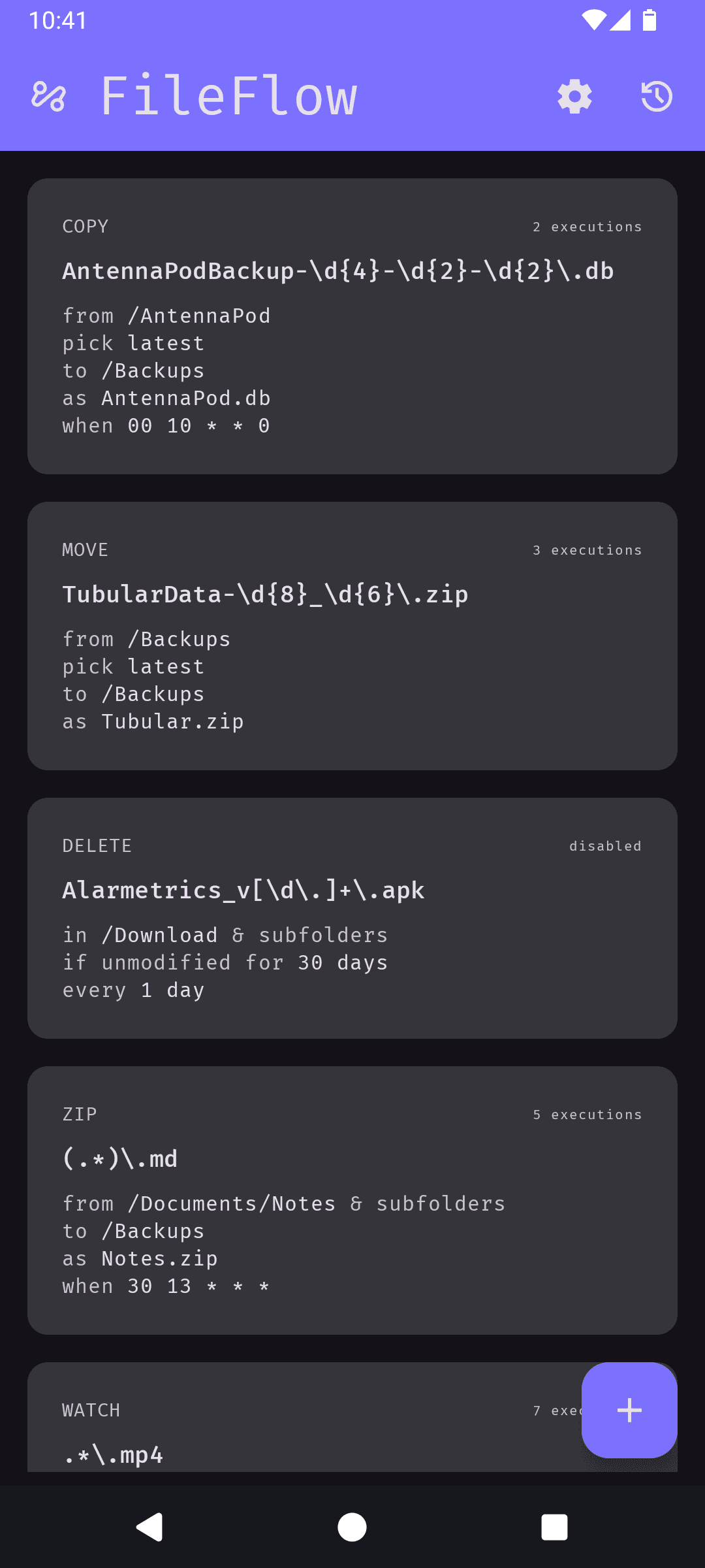 Скриншот 1 — FileFlow