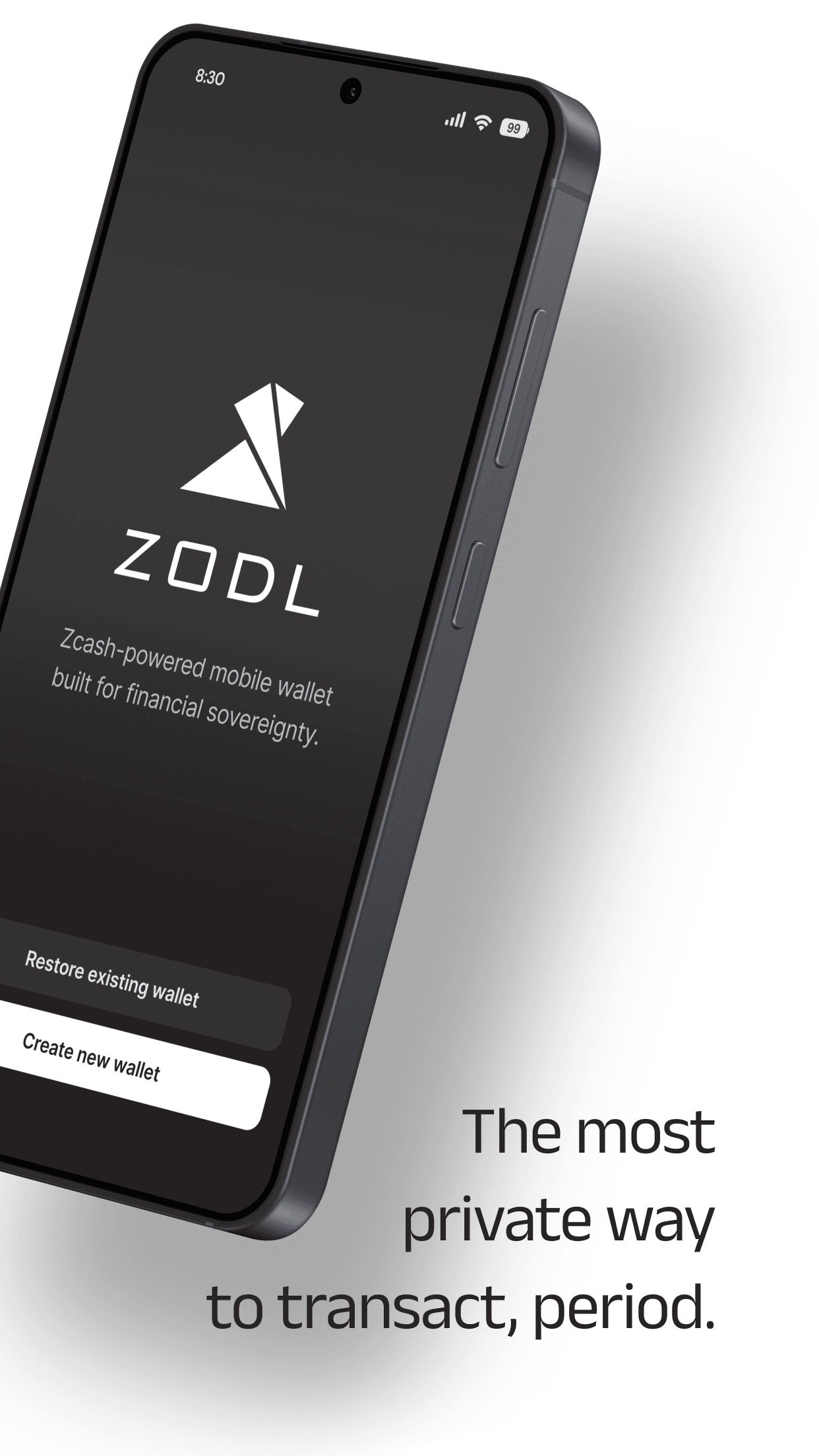 Скриншот 3 — Zodl: Zcash Wallet