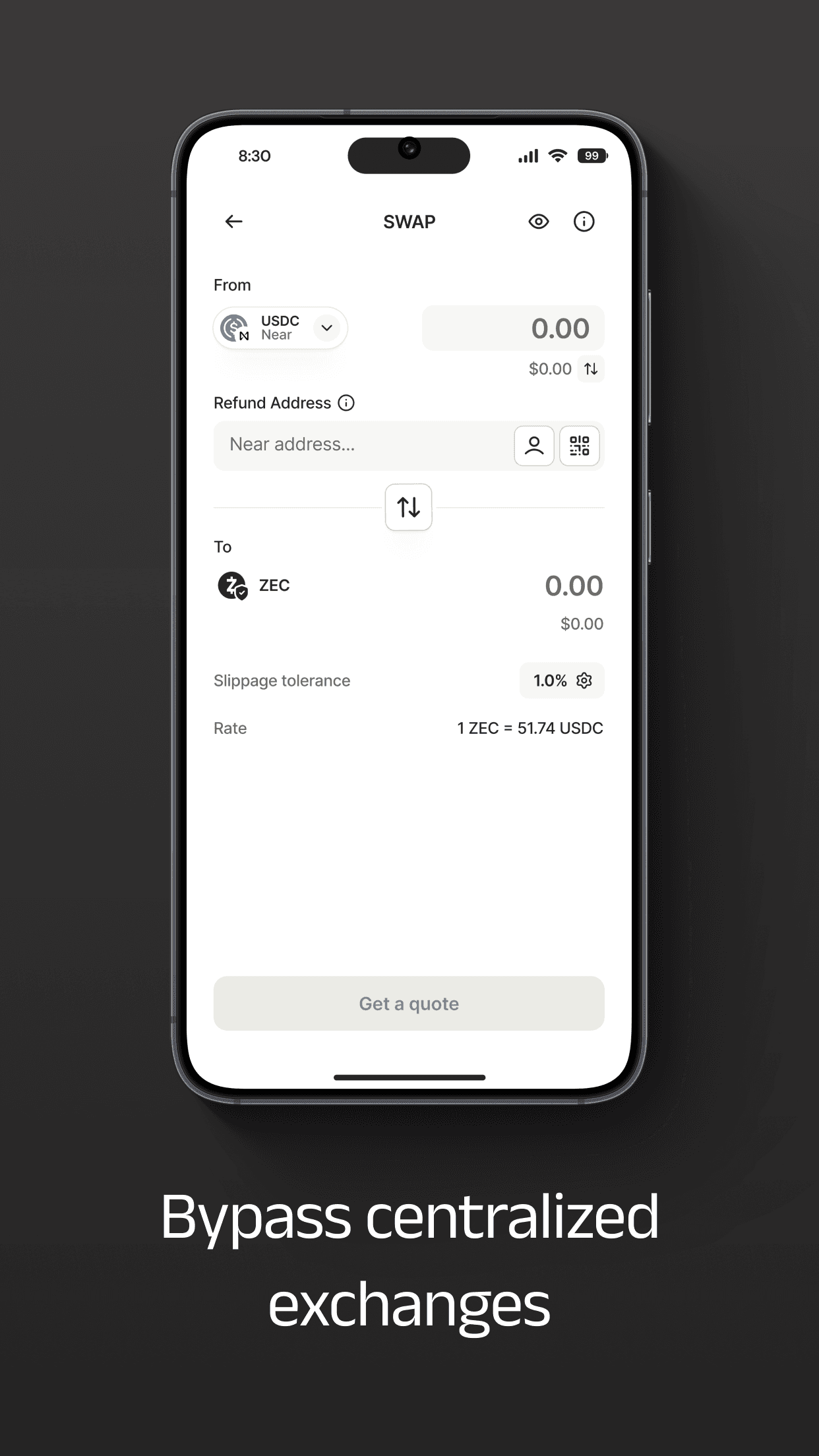 Скриншот 8 — Zodl: Zcash Wallet