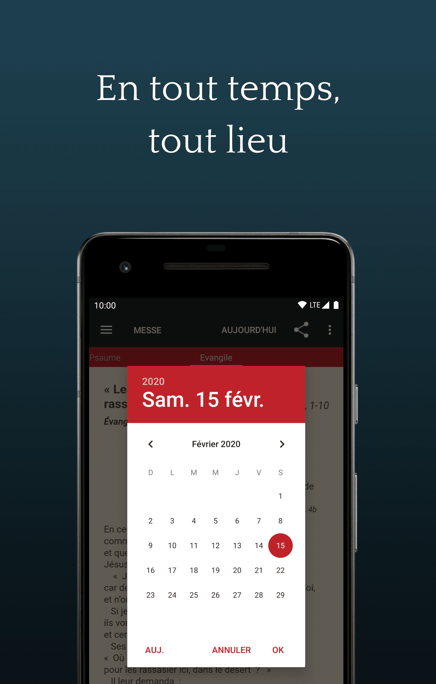 Скриншот 2 — AELF - Bible and day's reading