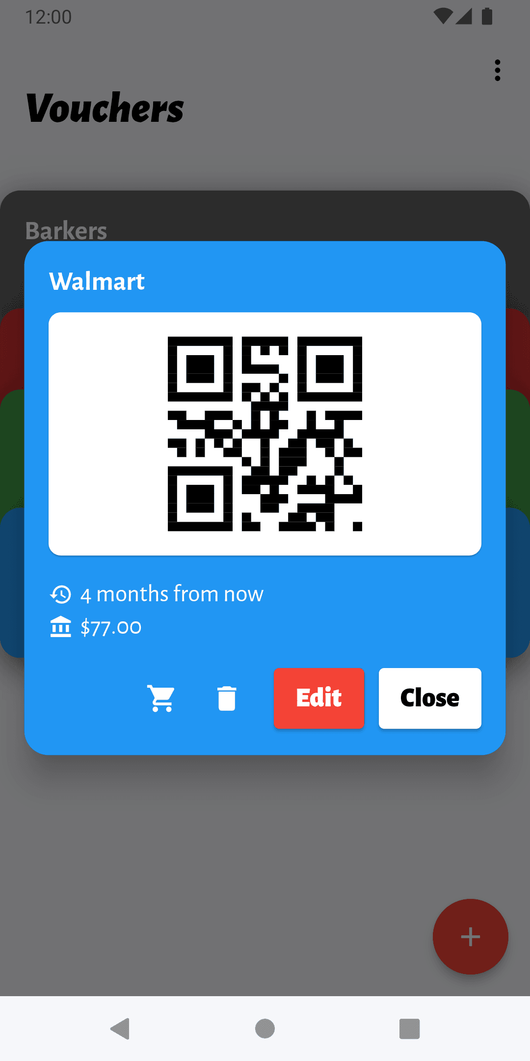 Скриншот 5 — Voucher Vault