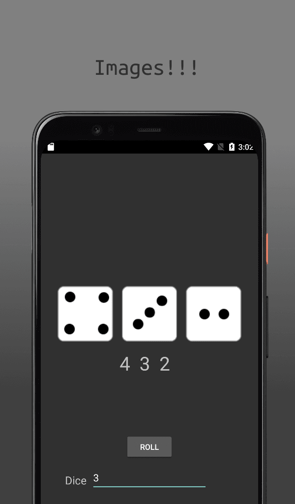 Скриншот 3 — Dice App