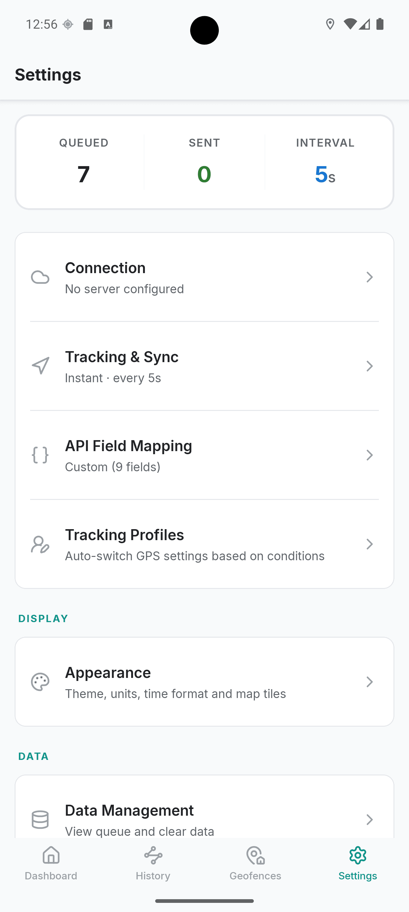 Скриншот 5 — Colota - GPS Location Tracker