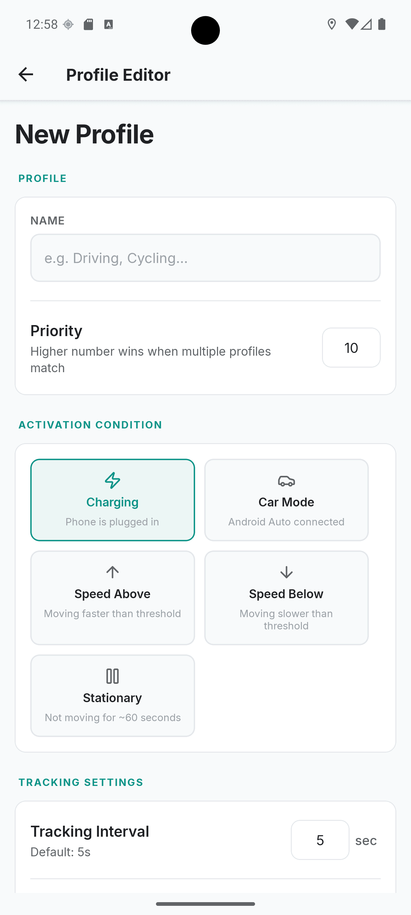 Скриншот 6 — Colota - GPS Location Tracker