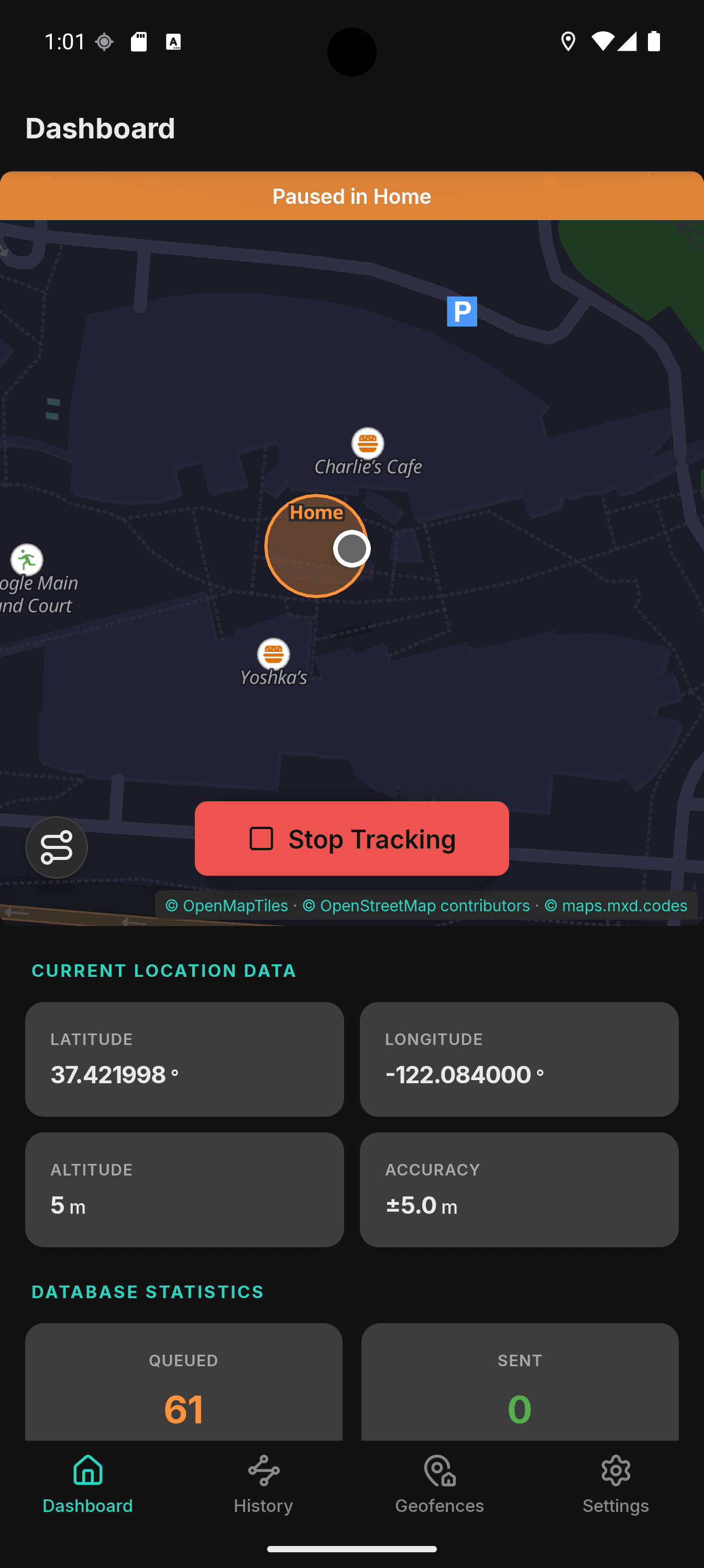 Скриншот 8 — Colota - GPS Location Tracker