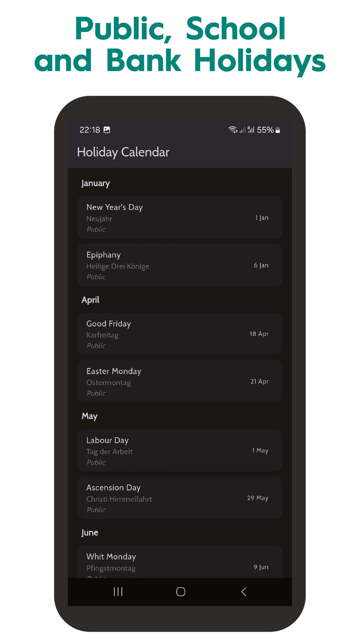 Скриншот 2 — Holidayz