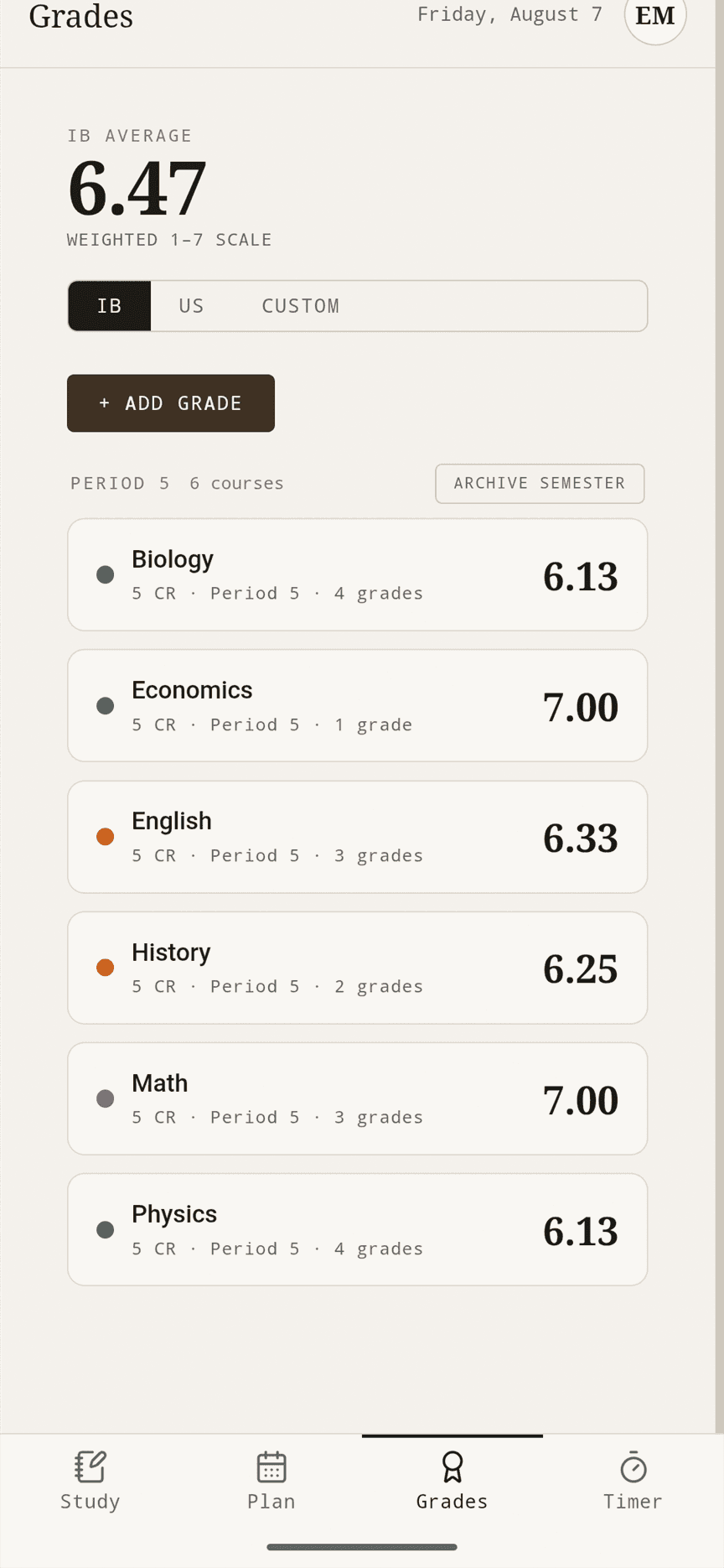 Скриншот 3 — StudyDesk