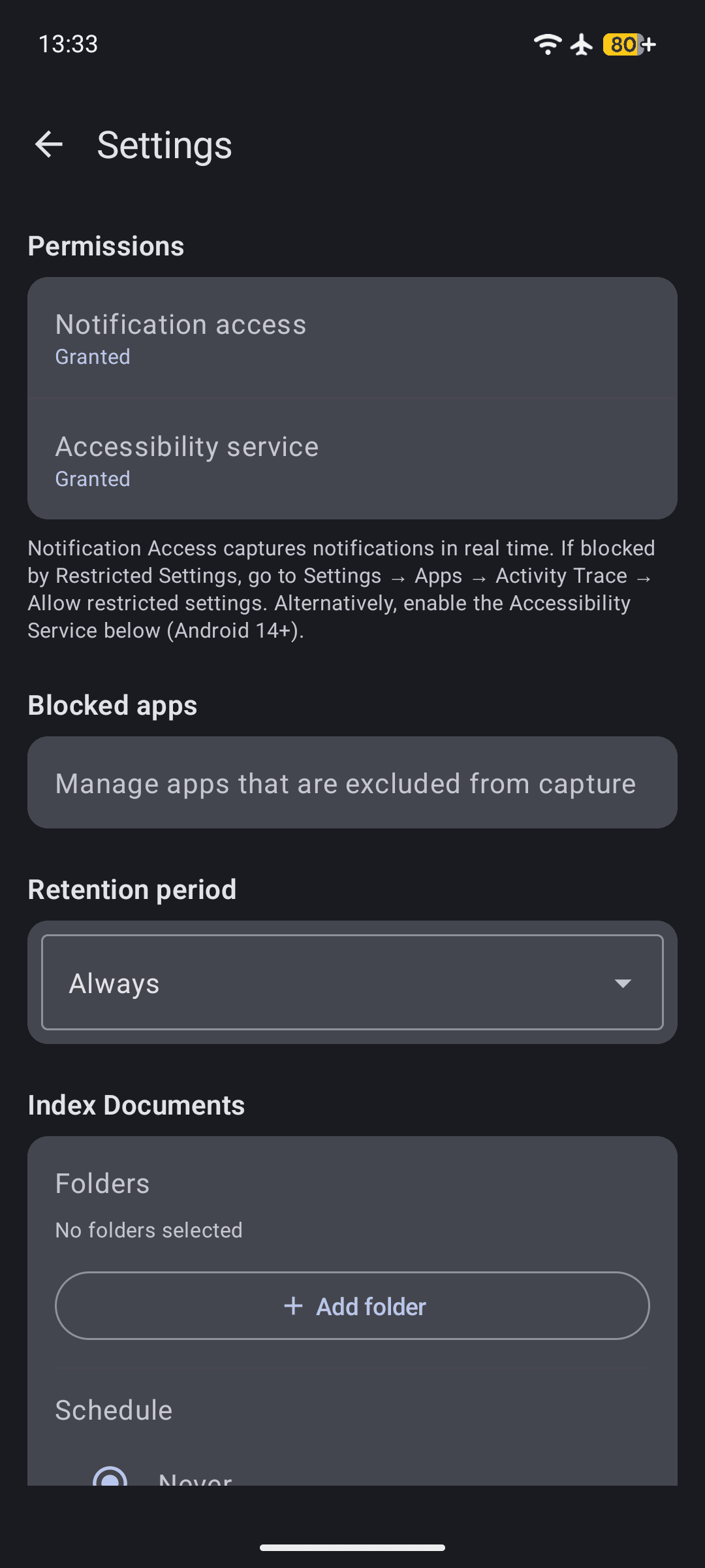 Скриншот 4 — Activity Trace