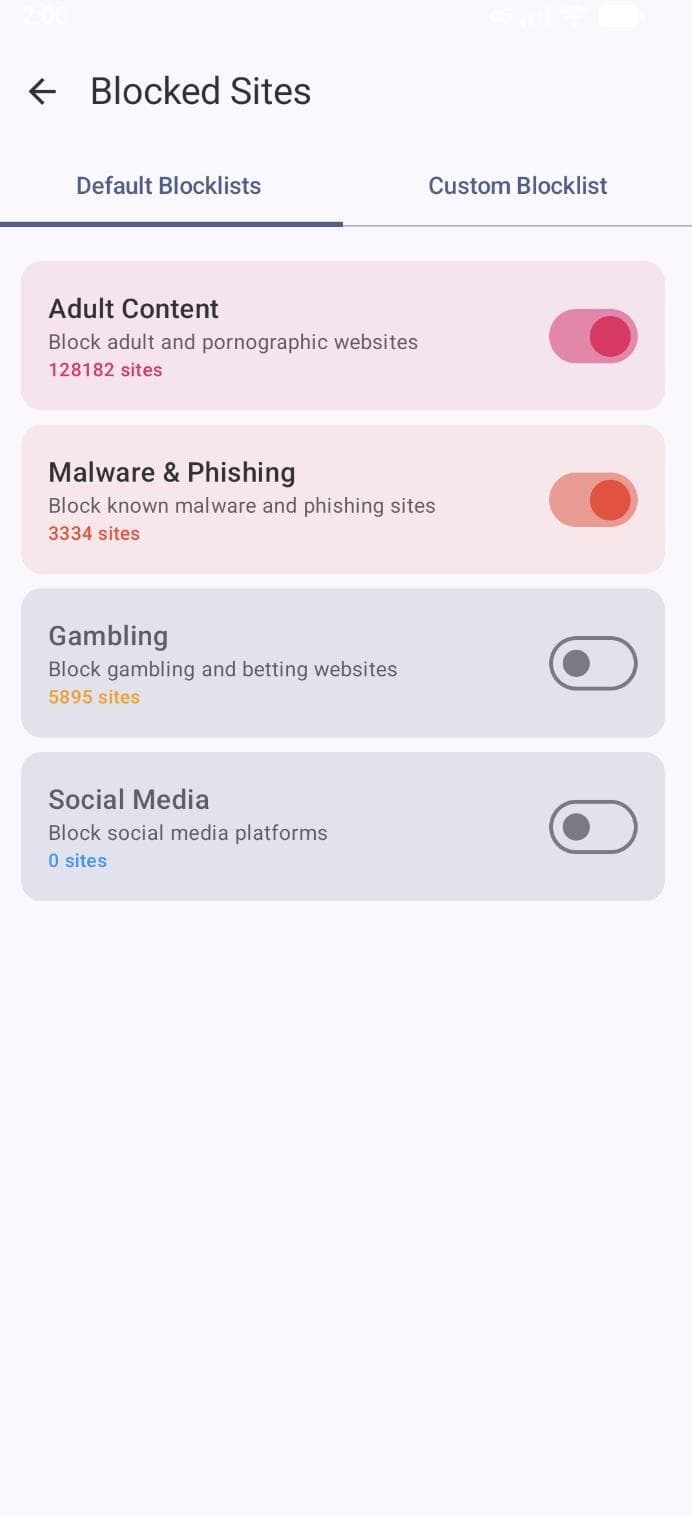 Скриншот 2 — Acutis Firewall