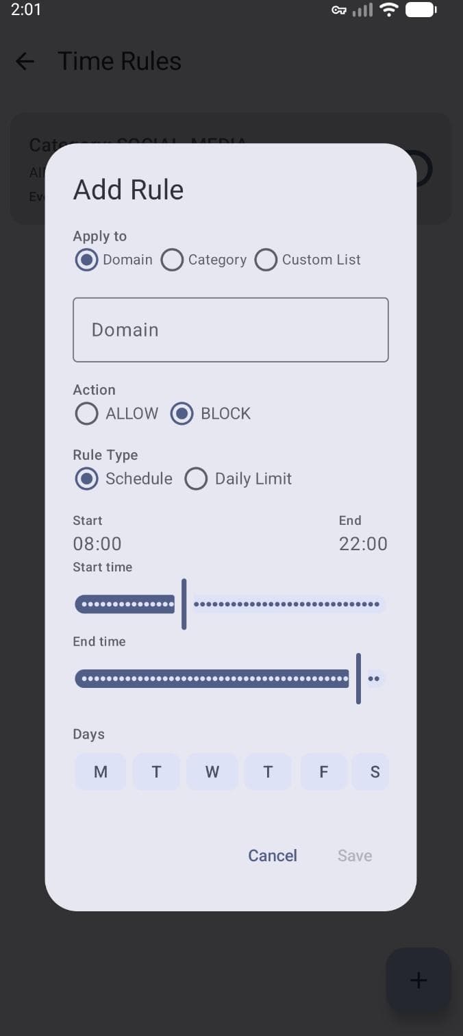 Скриншот 3 — Acutis Firewall