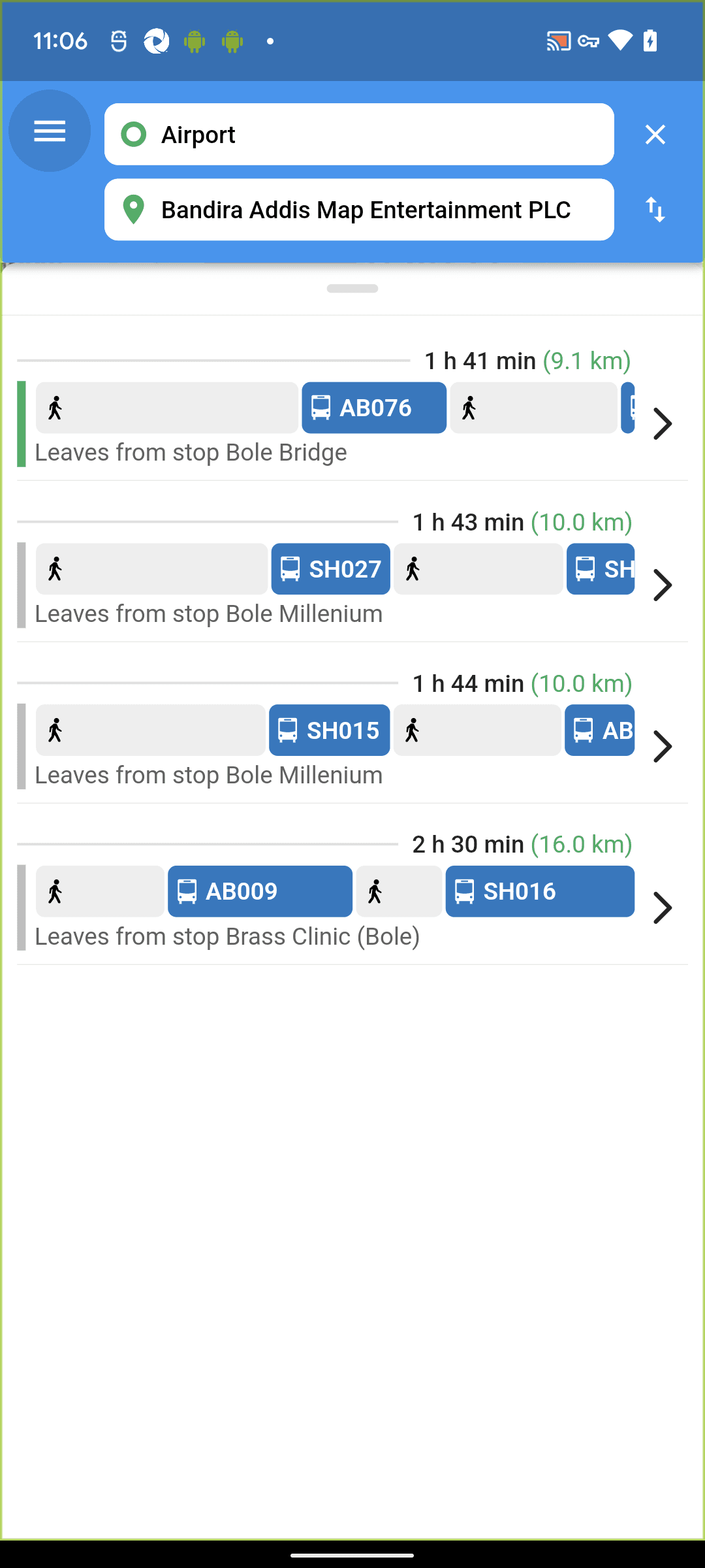 Скриншот 3 — AddisMapTransit