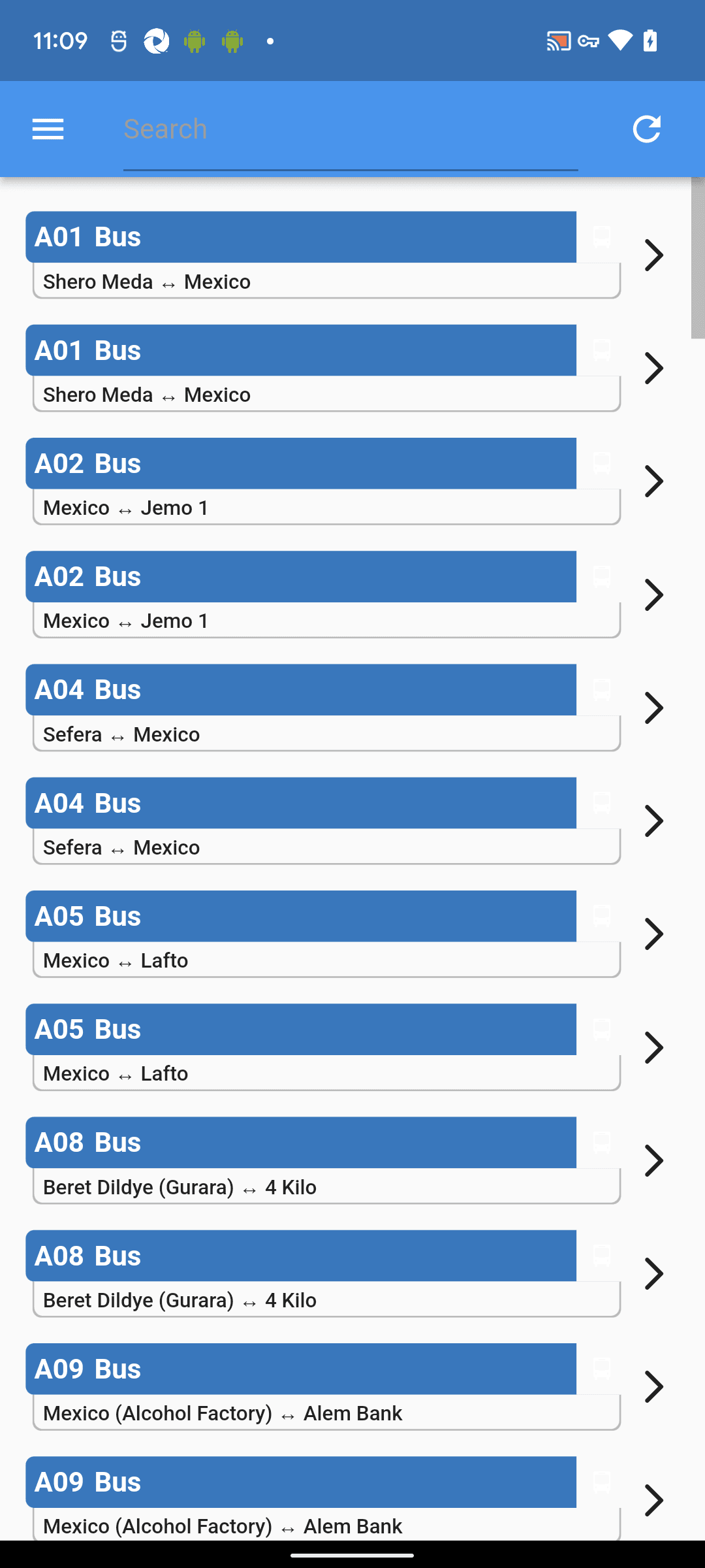 Скриншот 6 — AddisMapTransit