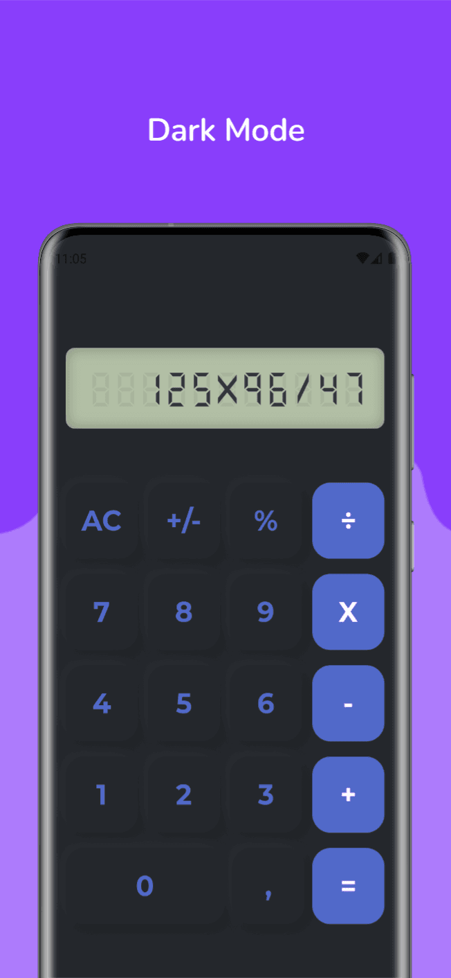 Скриншот 2 — Digital Calculator