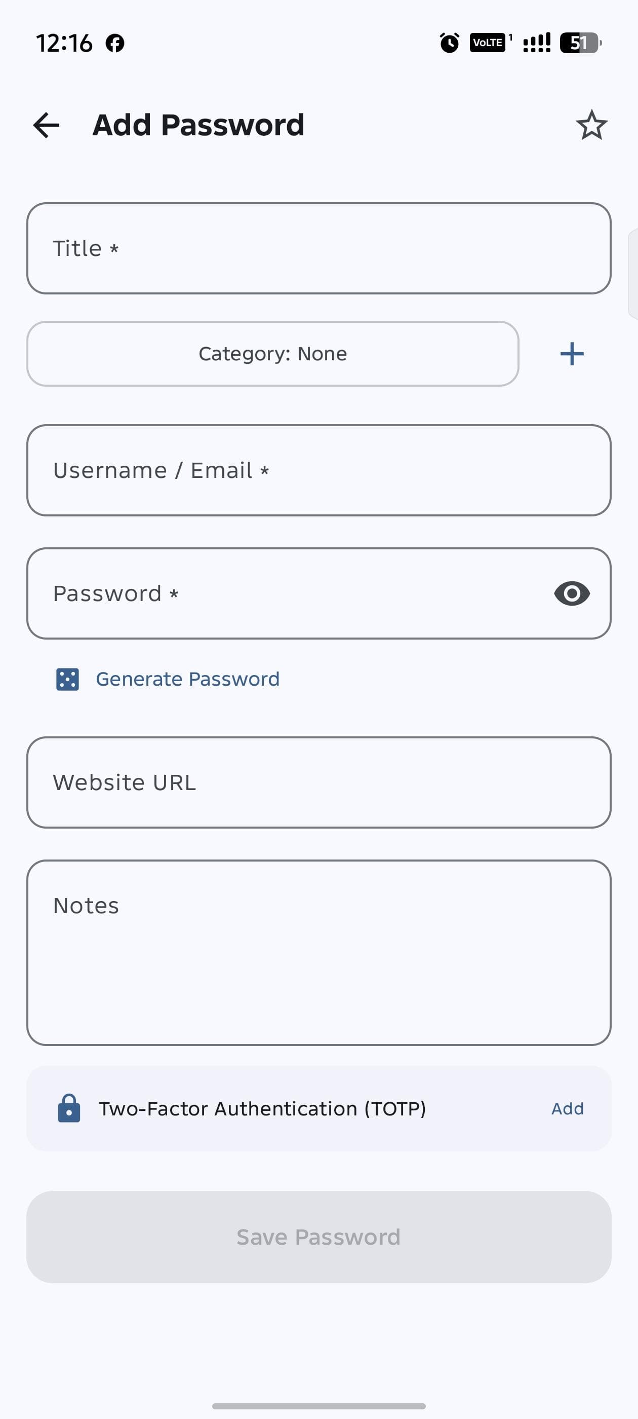 Скриншот 2 — AIPOS Password Manager
