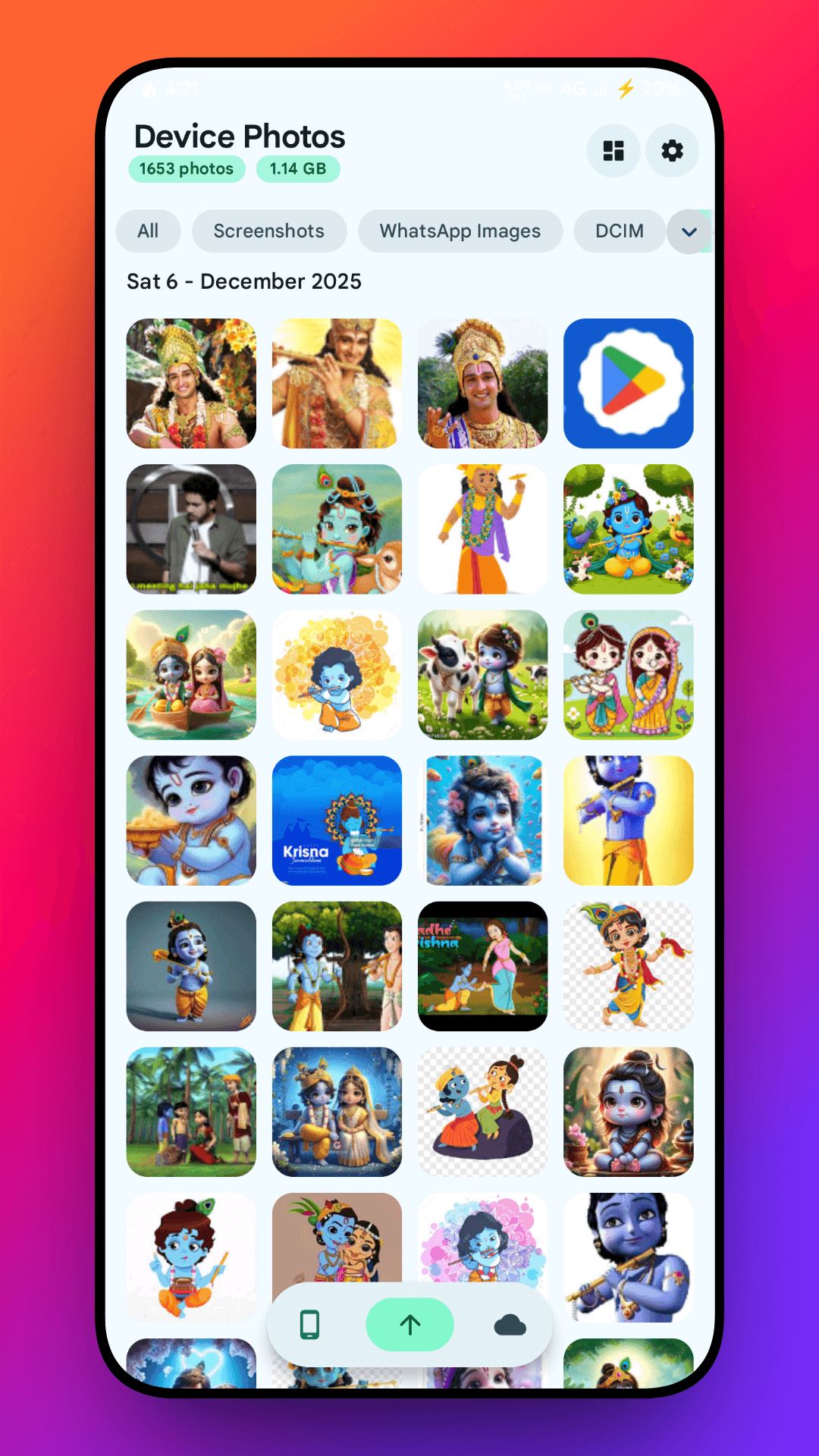 Скриншот 3 — Chitralaya CloudGallery App